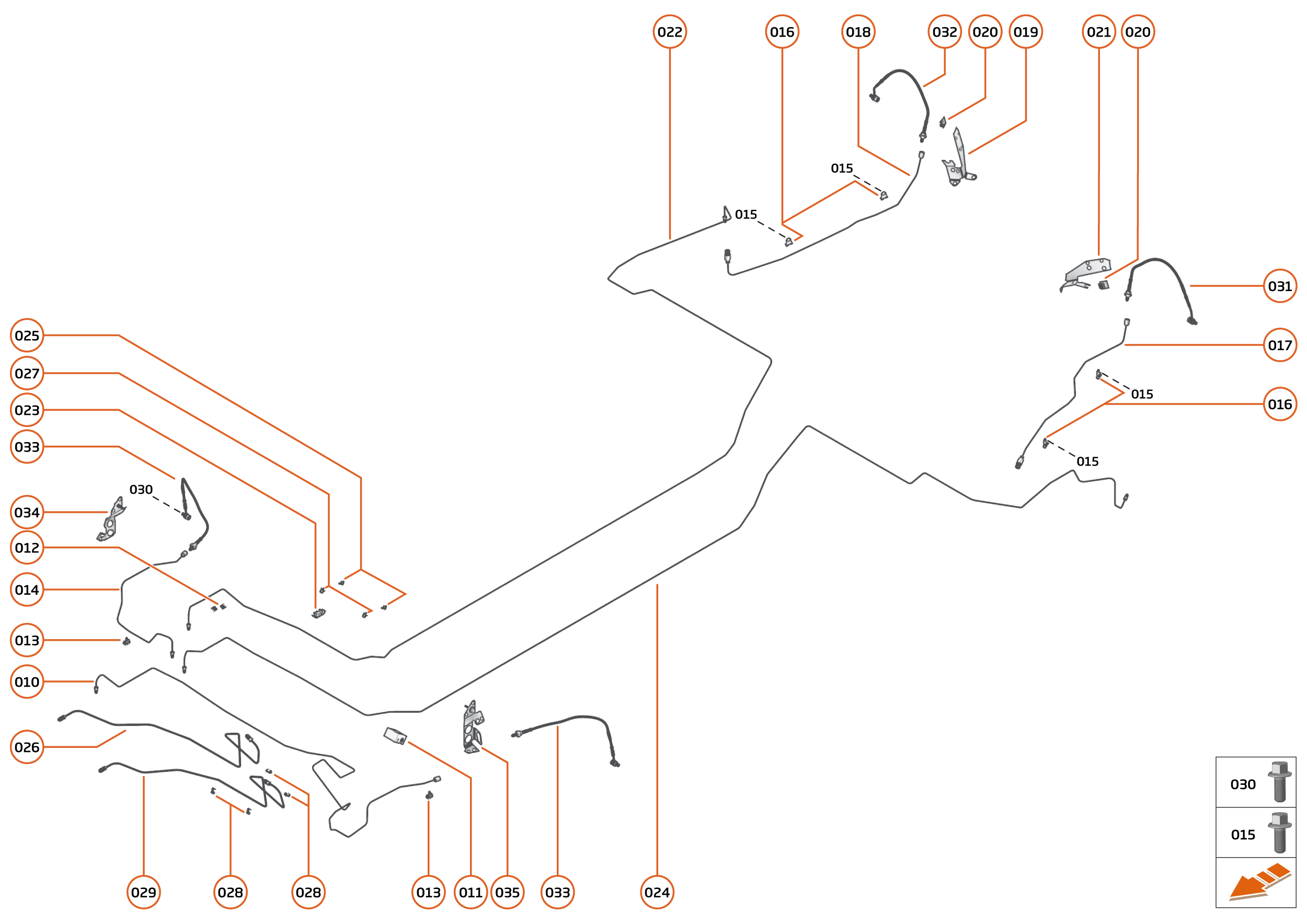 20 - BRAKES - 20.9 - BRAKE PIPES of McLaren McLaren Super Series McLaren Artura
