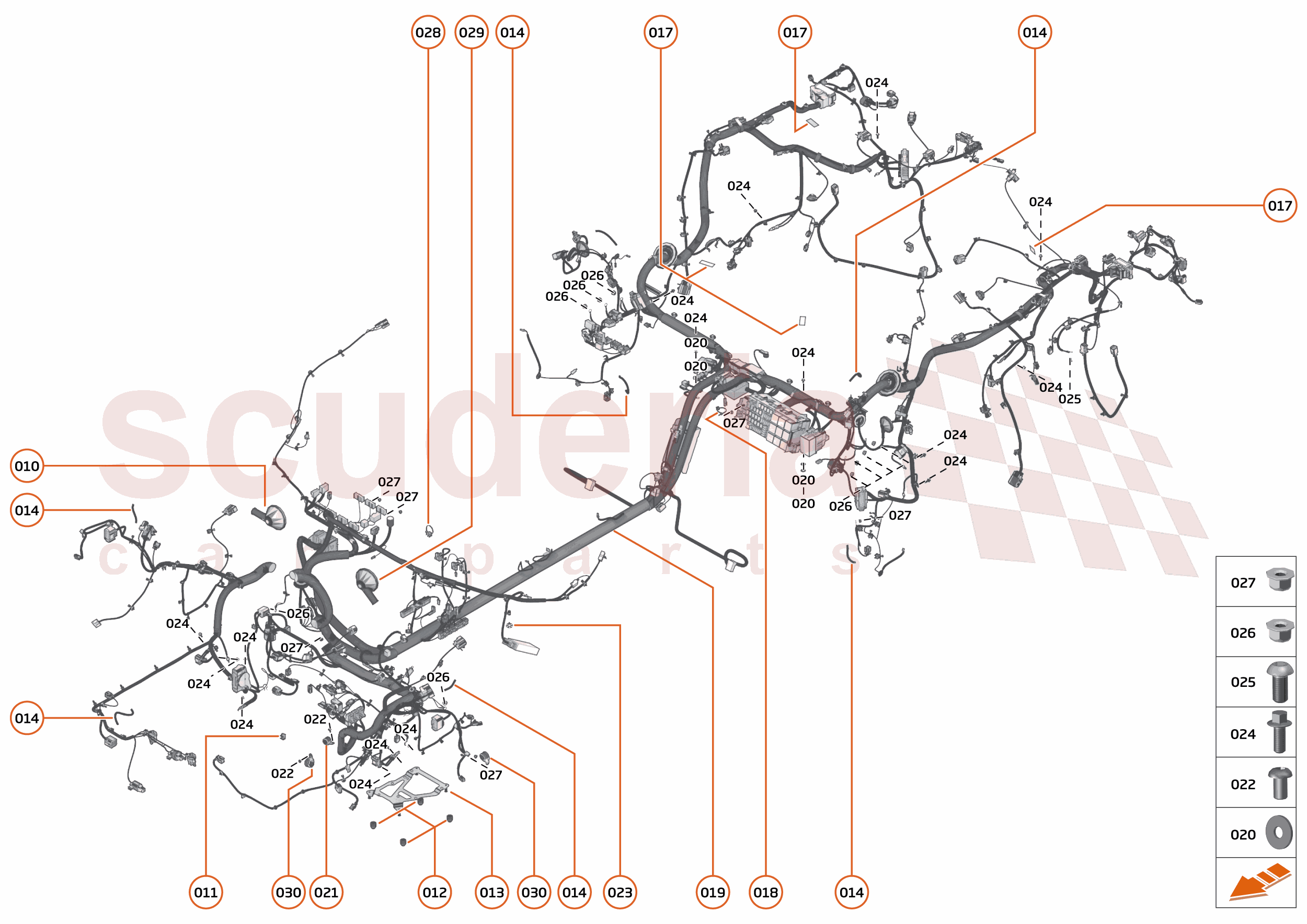 42 - WIRING HARNESS - 42.2 - BODY WIRING HARNESS of McLaren McLaren McLaren 600LT