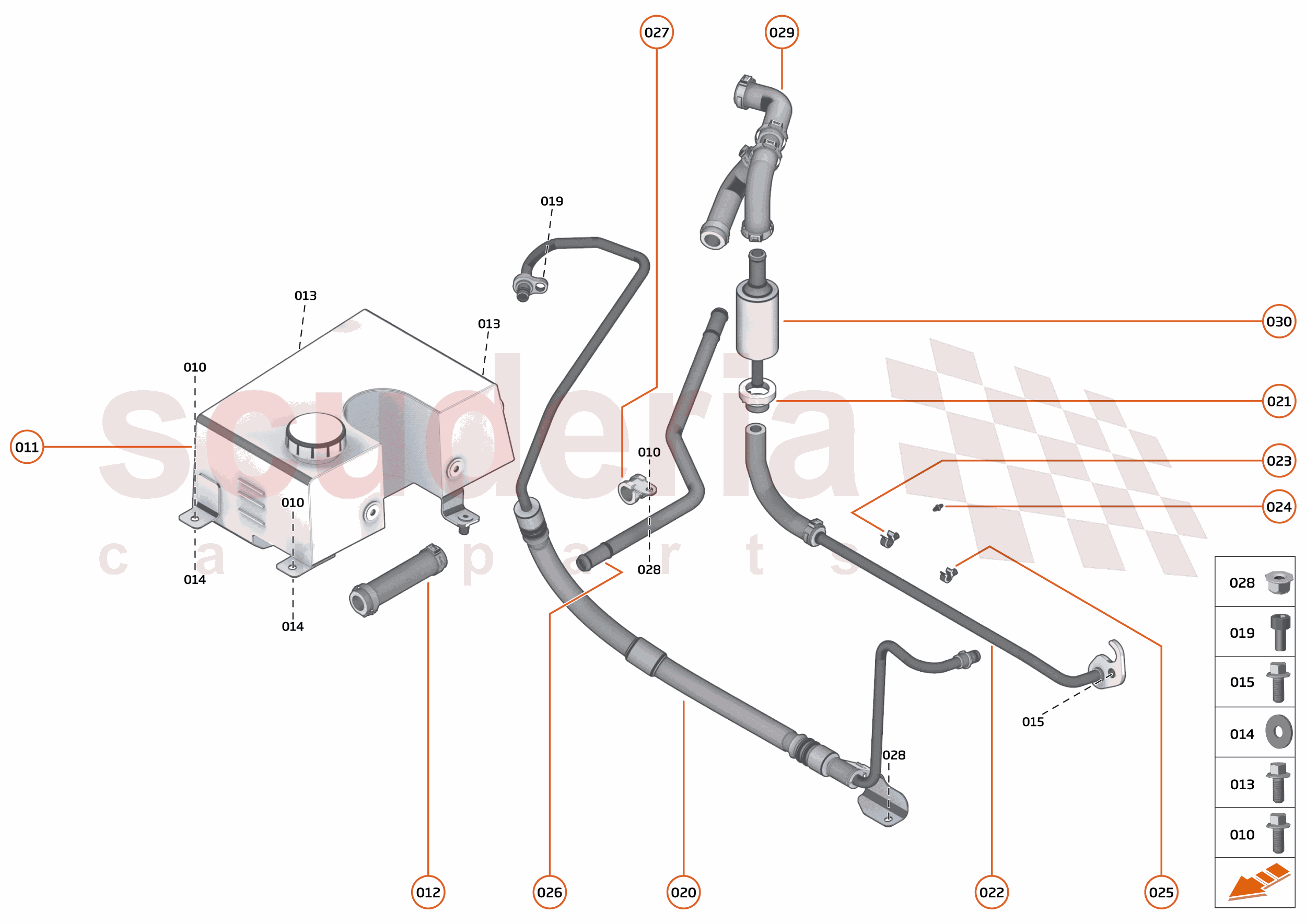 20 - STEERING - 20.1 - STEERING FLUID SYSTEM of McLaren McLaren Ultimate Series McLaren Senna GTR