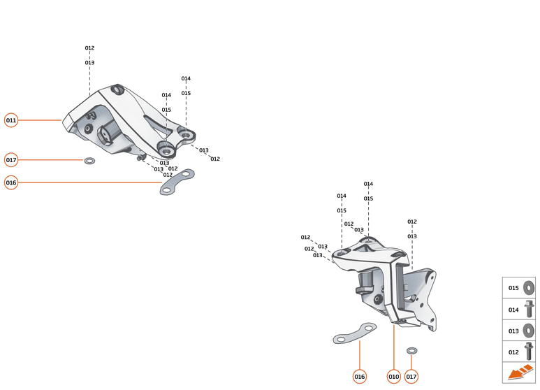 7 - CLOSURES - 7.2 - DOOR HINGE of McLaren McLaren Ultimate Series McLaren Elva