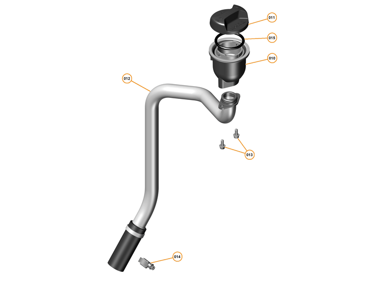 34 - ENGINE OIL SYSTEM - 34.3 - ENGINE OIL FILL SYSTEM of McLaren McLaren Ultimate Series McLaren P1 Coupe