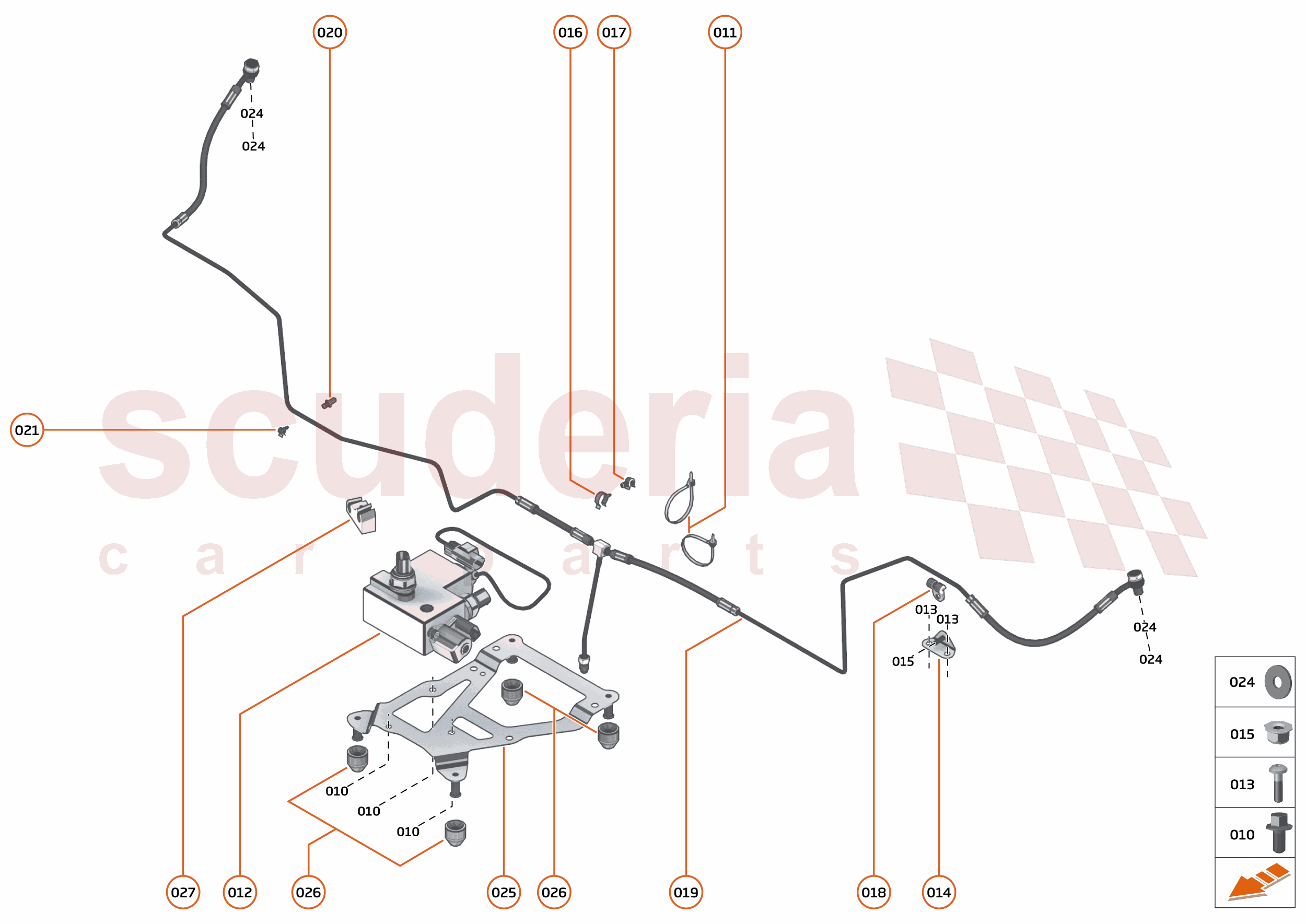 19 - SUSPENSION - SYSTEMS - 19.1 - SUSPENSION FLUID SYSTEMS of McLaren McLaren McLaren 600LT