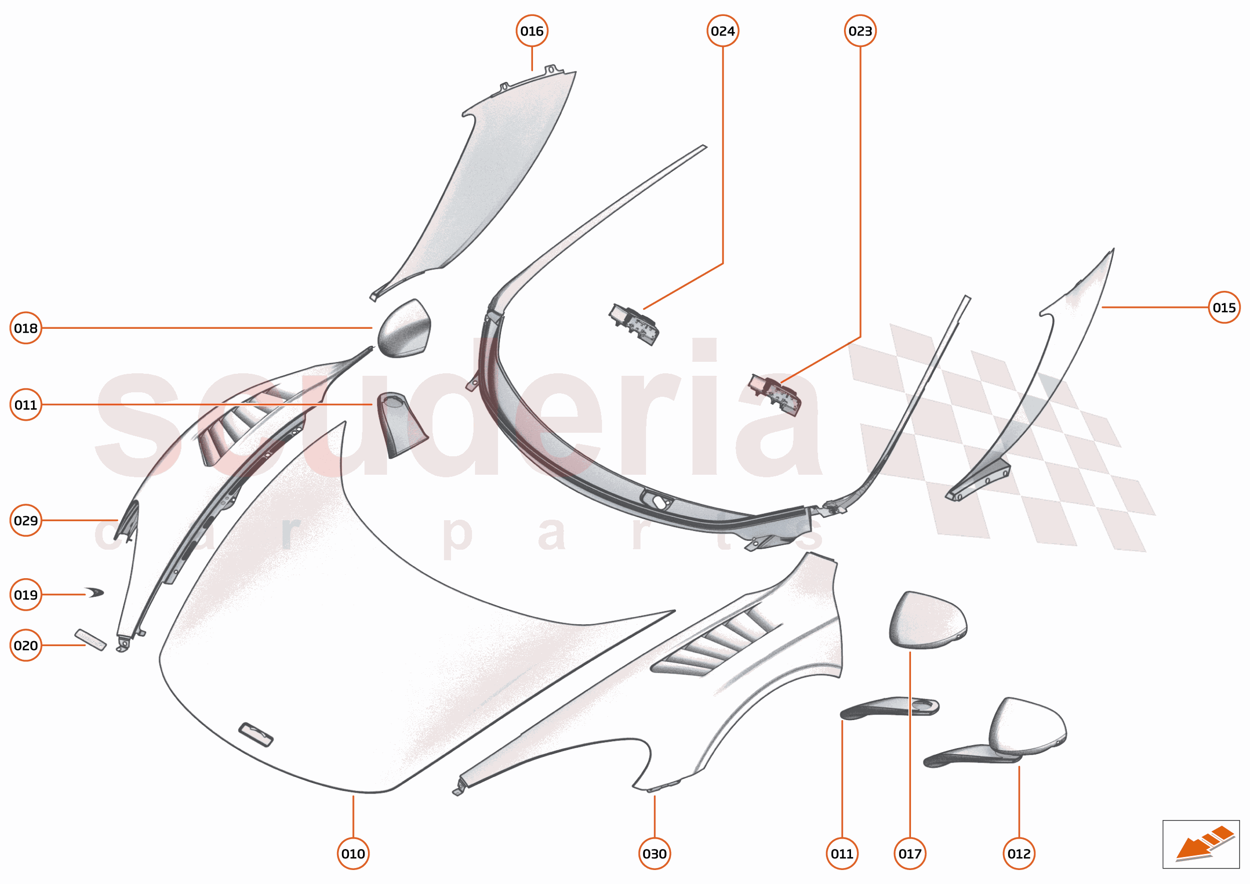 40 - EXTERIOR - 40.1 - FRONT VIEW of McLaren McLaren McLaren 675LT Coupe
