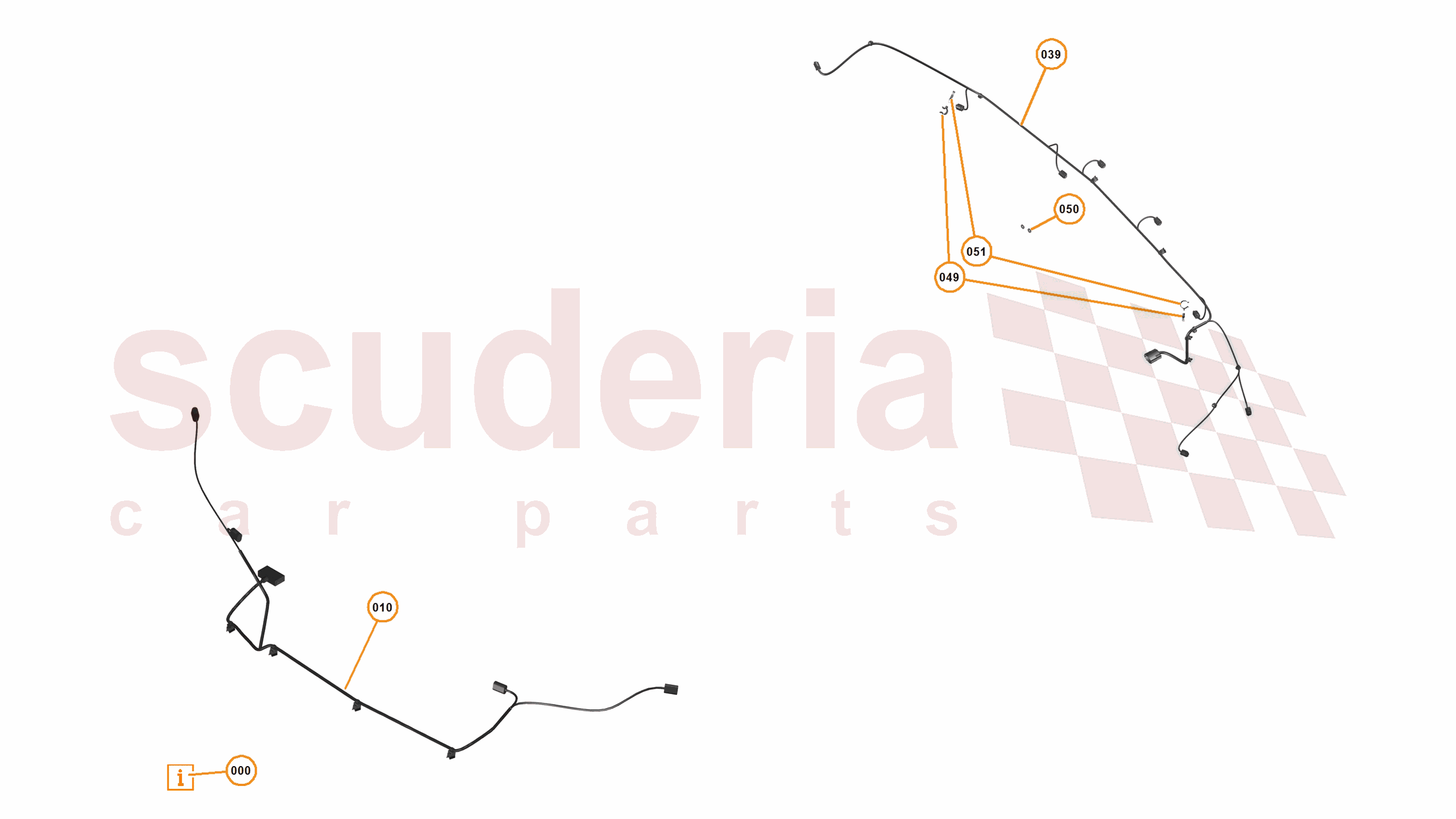 23 - M1 - ELECTRICAL DISTRIBUTION - 23.4 - 01 - ELECTRICAL DISTRIBUTION - BUMPERS of McLaren McLaren McLaren 12C Coupe