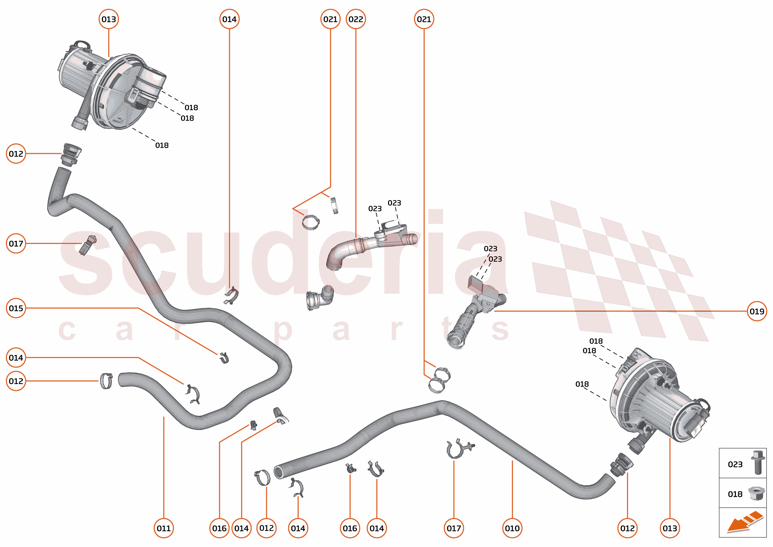 28 - EMISSIONS SYSTEM - 28.1 - SECONDARY AIR INJECTION SYSTEM of McLaren McLaren Ultimate Series McLaren Elva