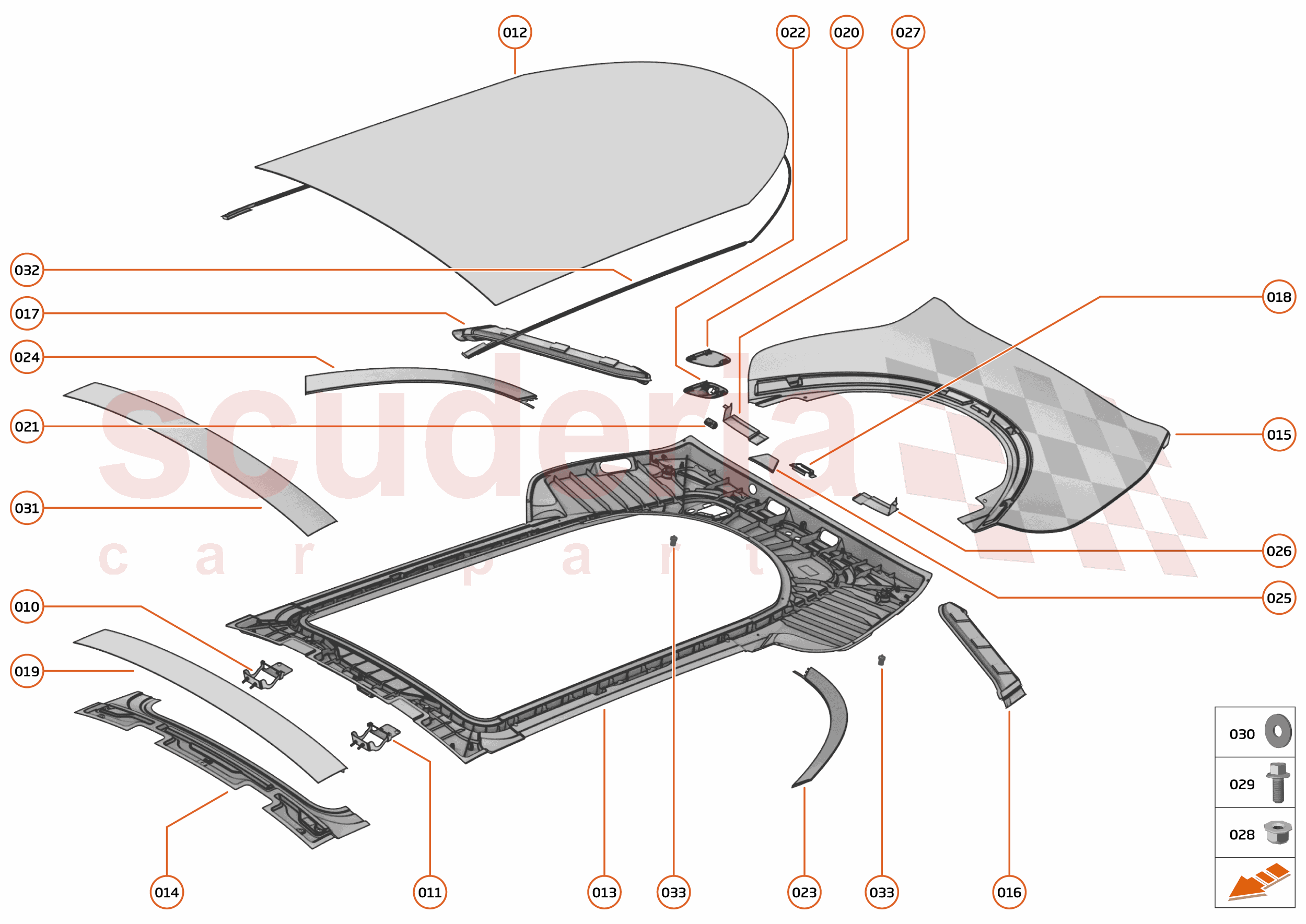 7 - CLOSURES - 7.5 - TAILGATE ENGINE COVER STRUCTURE of McLaren McLaren McLaren GT