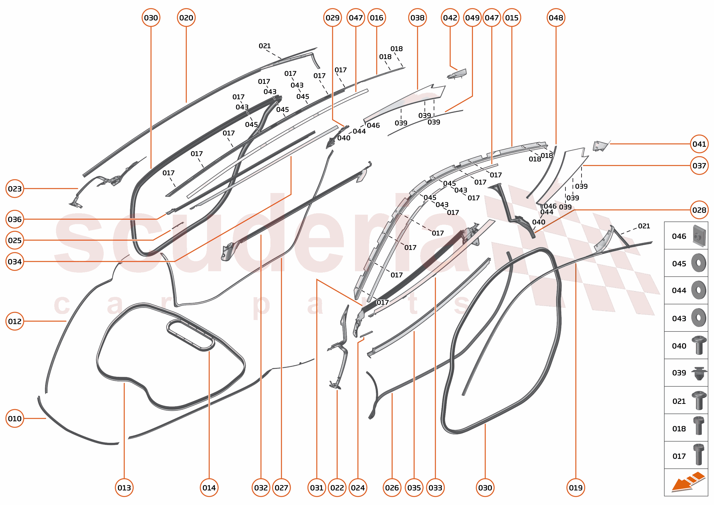6 - CLOSURES - 6.13 - CLOSURES SEALS of McLaren McLaren McLaren 620R