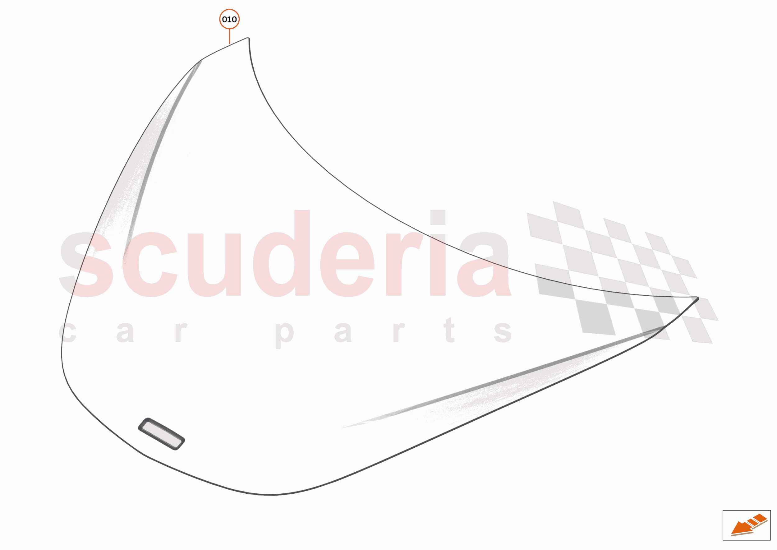 6 - CLOSURES - 6.1 - BONNET STRUCTURE of McLaren McLaren McLaren 600LT Spider