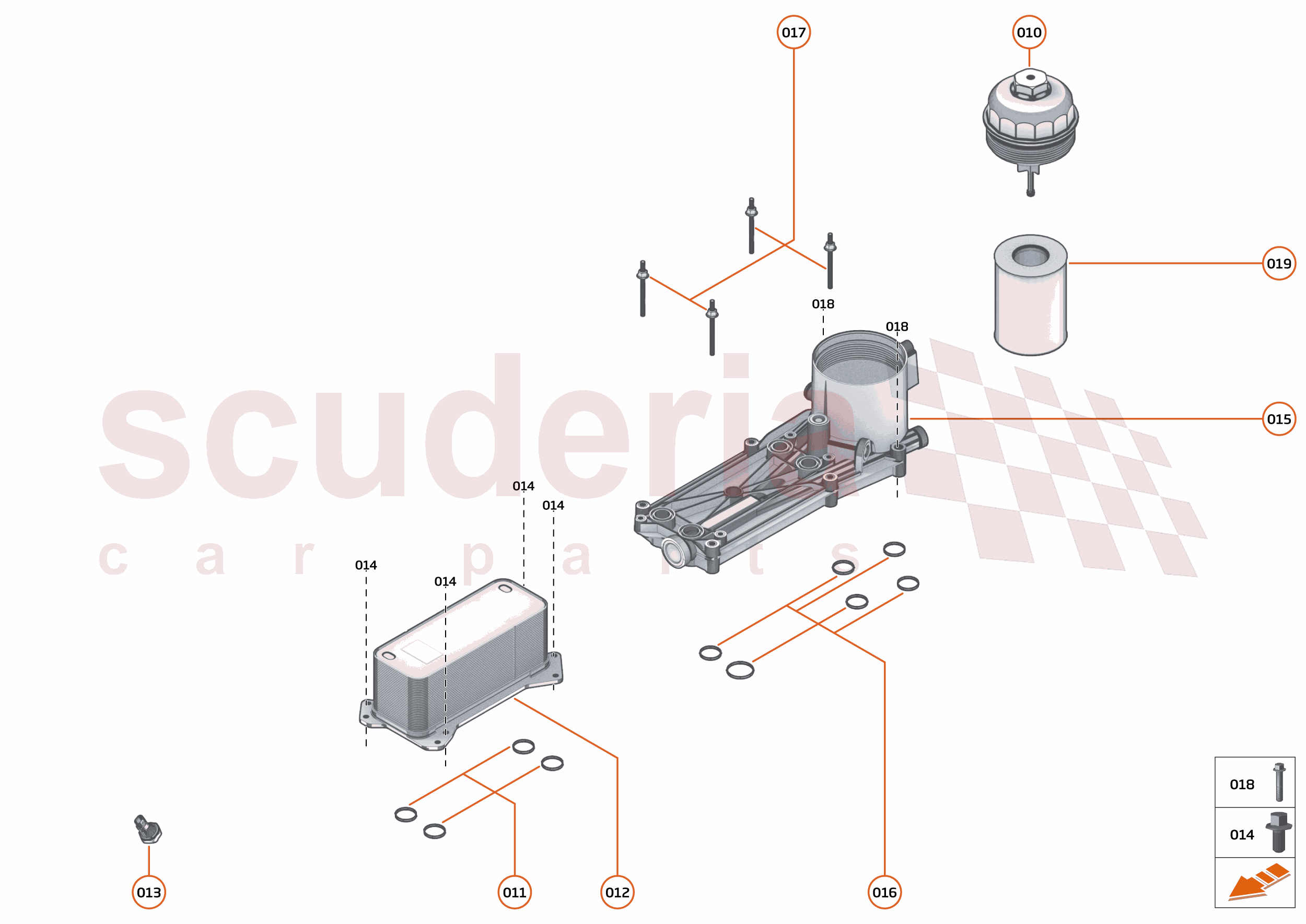 33 - ENGINE - 33.2 - OIL FILTER ASSEMBLY & COOLER of McLaren McLaren McLaren 600LT