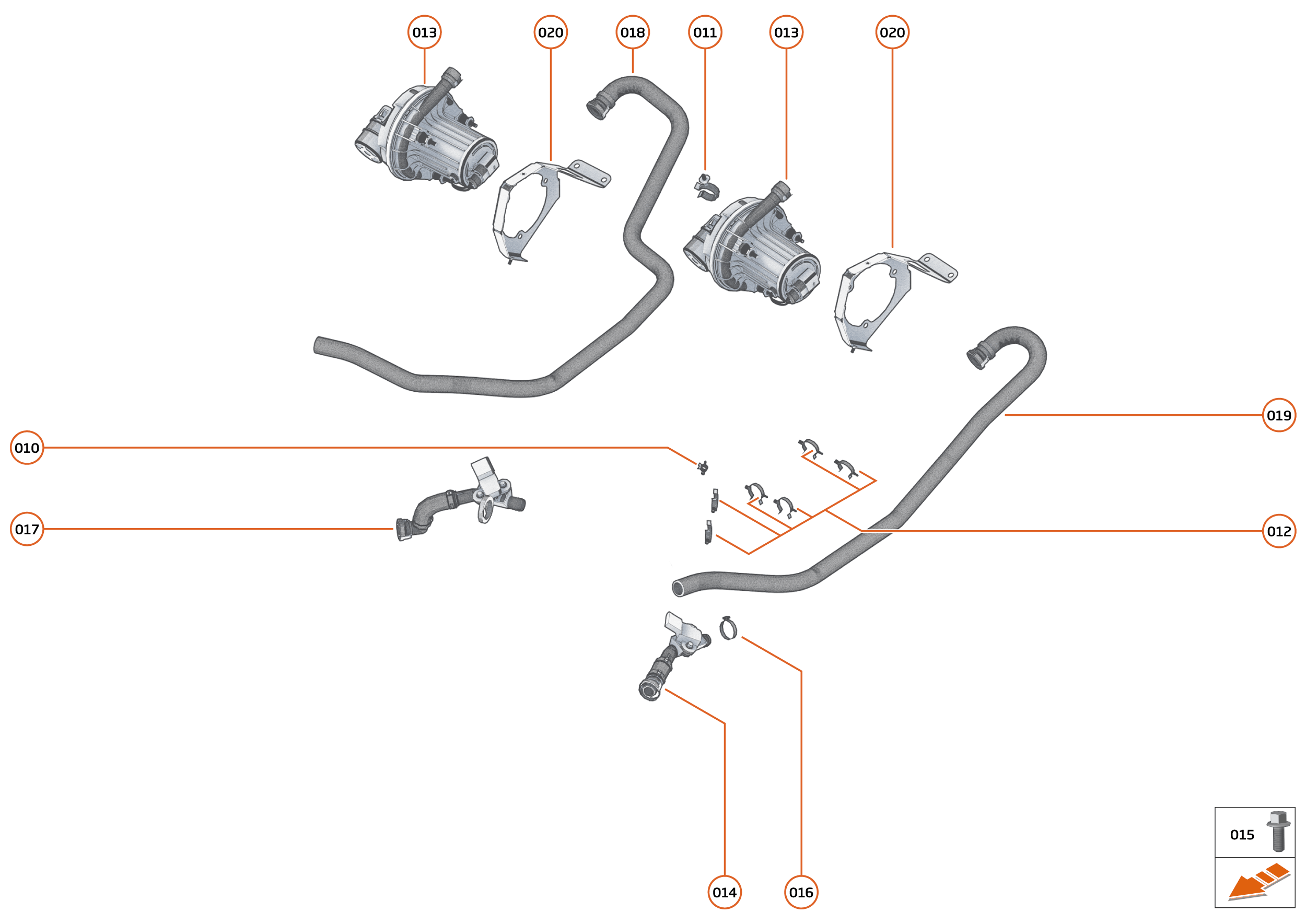 33 - ENGINE - 33.13 - SECONDARY AIR SYSTEM of McLaren McLaren Super Series McLaren 720S Spider