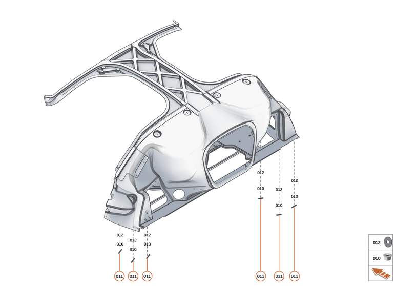 5 - UPPER STRUCTURES - 5.1 - REAR UPPER STRUCTURE of McLaren McLaren Ultimate Series McLaren Senna