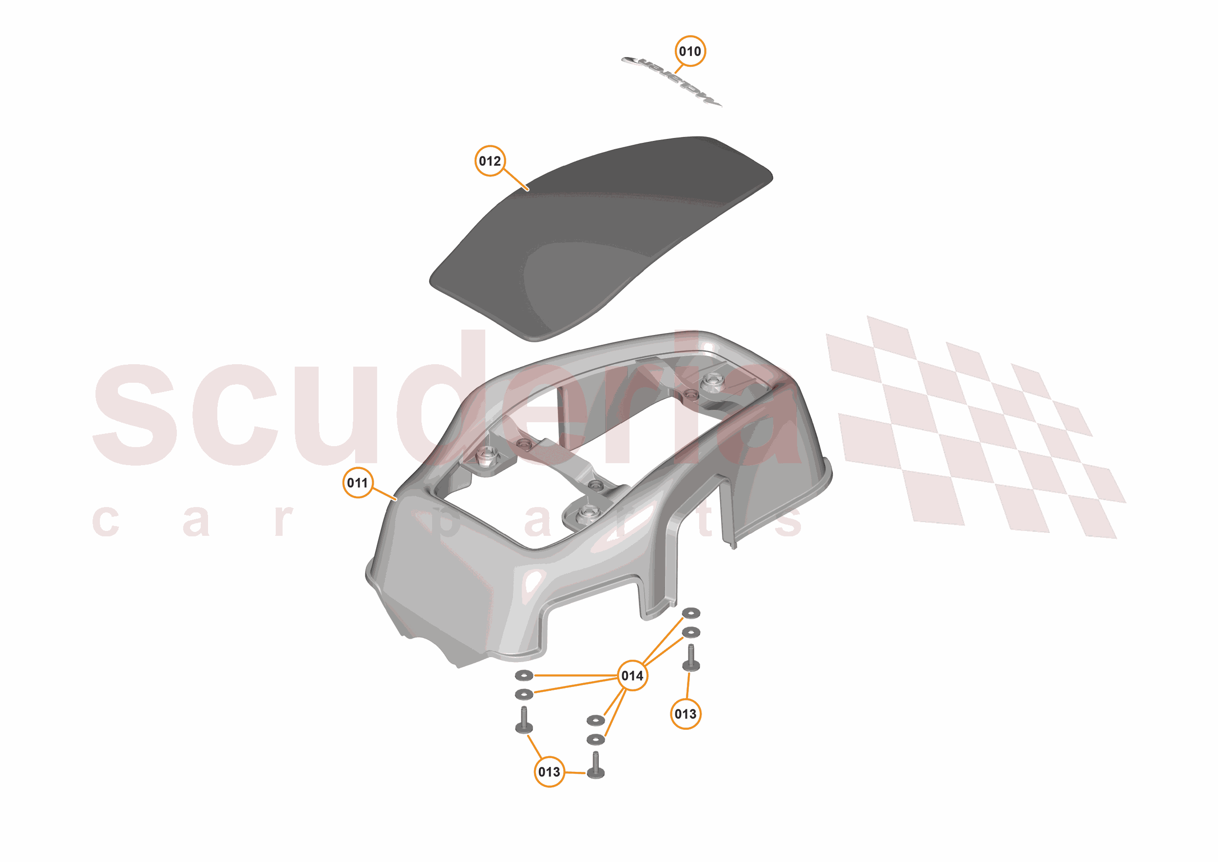 36 - ENGINE ANCILLIARIES - 36.5 - PLENUM COVER of McLaren McLaren McLaren 540C Coupe