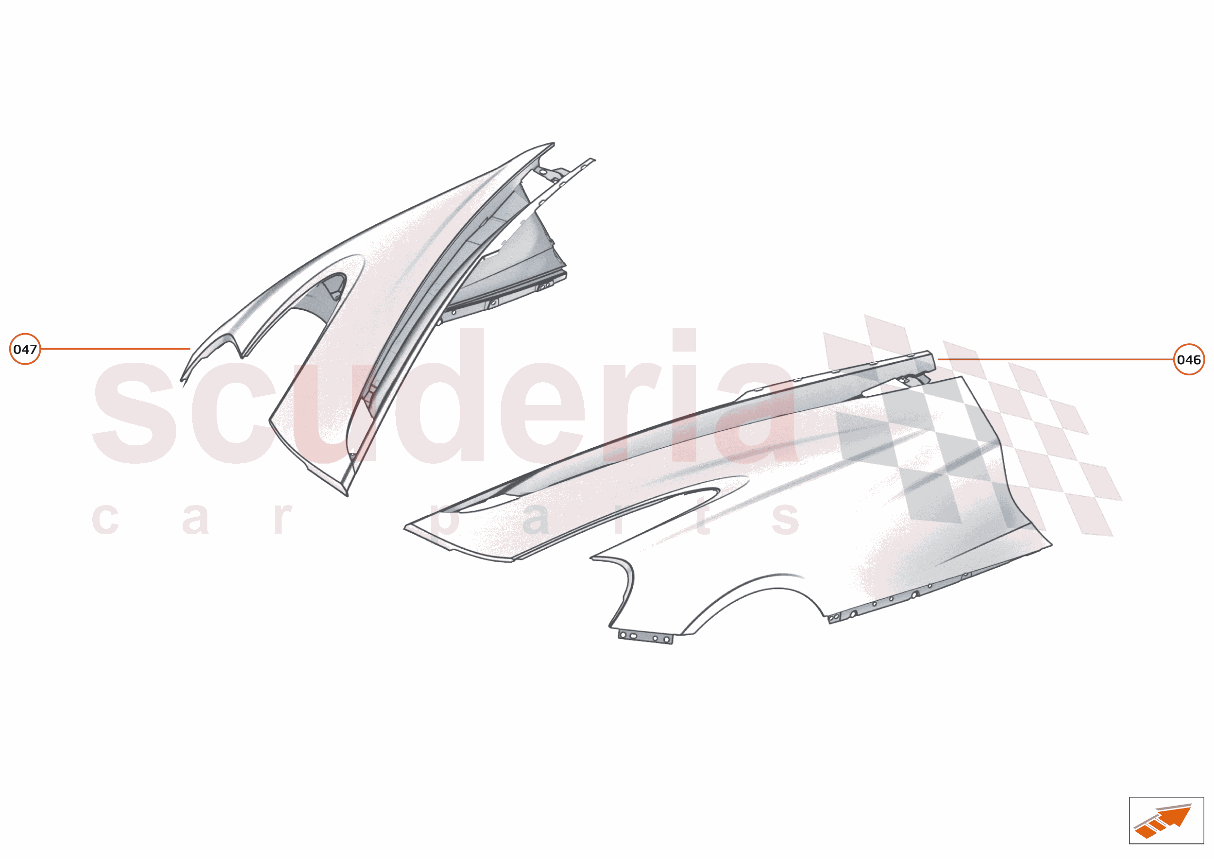 6 - PANELS - 6.2 - REAR PANELS of McLaren McLaren McLaren 765LT