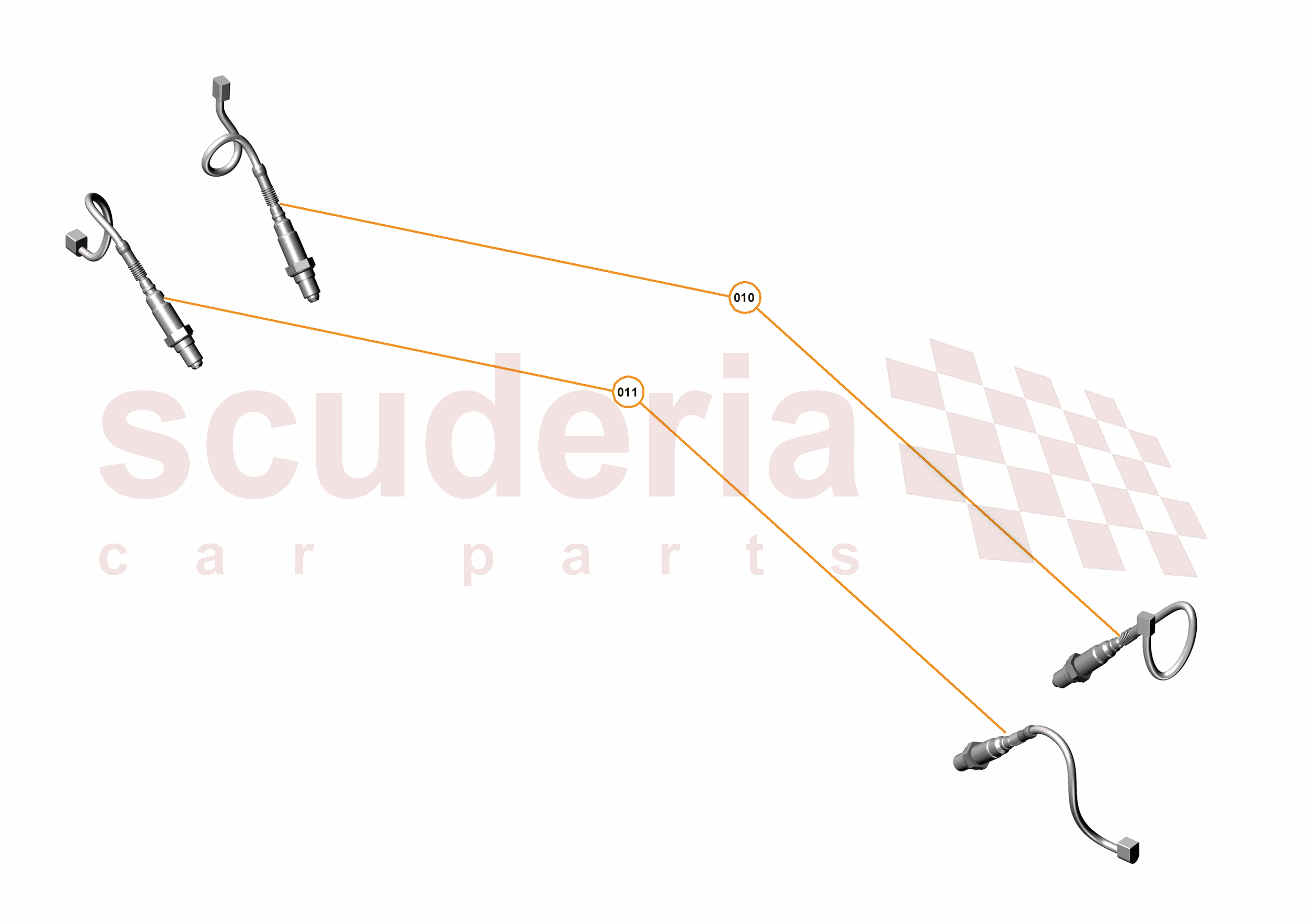 43 - EXHAUST - 43.3 - LAMBDA SENSORS of McLaren McLaren Ultimate Series McLaren P1 Coupe