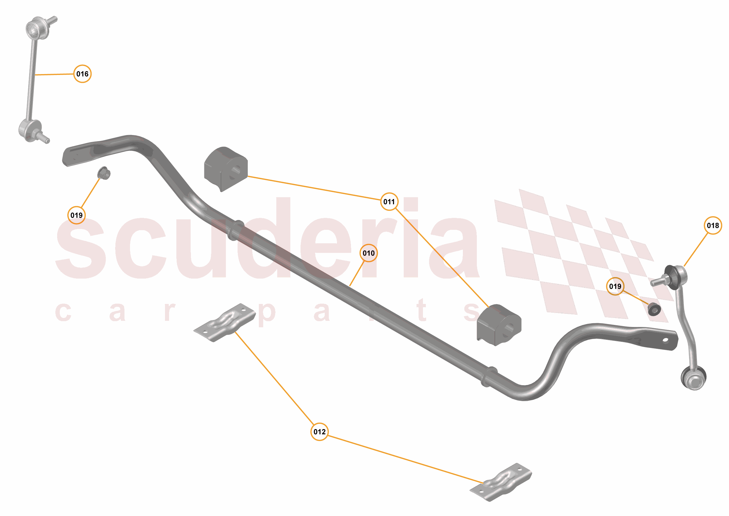 7 - B2 - REAR SUSPENSION - 7.4 - 08 - Z BAR of McLaren McLaren McLaren 675LT Spider
