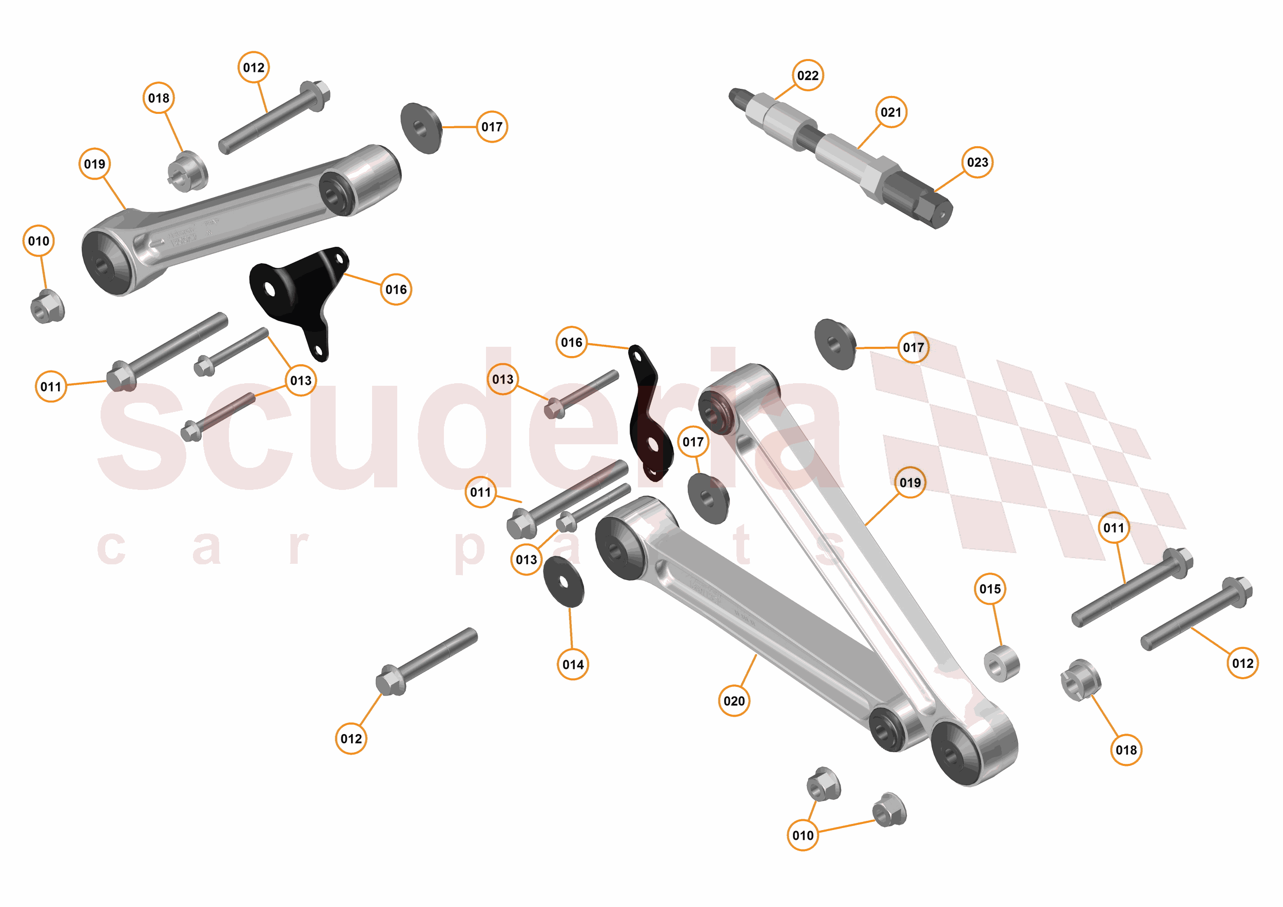 18 - F4 - MOUNTING SYSTEM - ENGINE - 18.1 - 01 - MOUNTING SYSTEM - ENGINE of McLaren McLaren McLaren 675LT Coupe