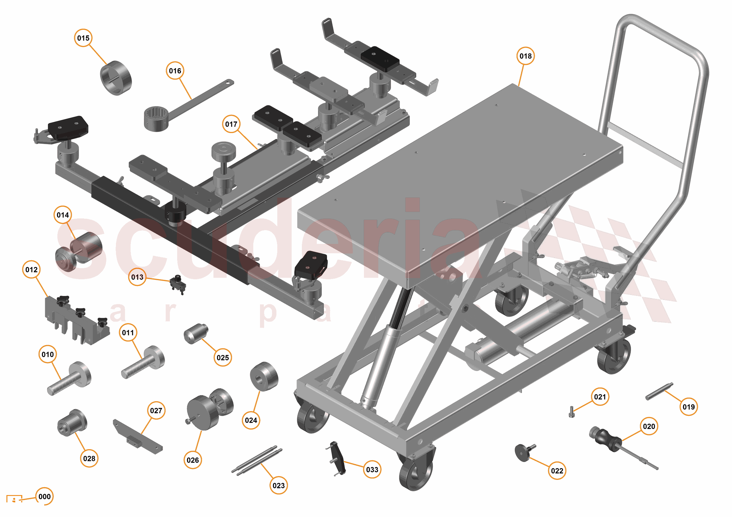 36 - T1 - TOOLS - 36.1 - 01 - TOOLS - POWERTRAIN TOOLS of McLaren McLaren McLaren 675LT Coupe