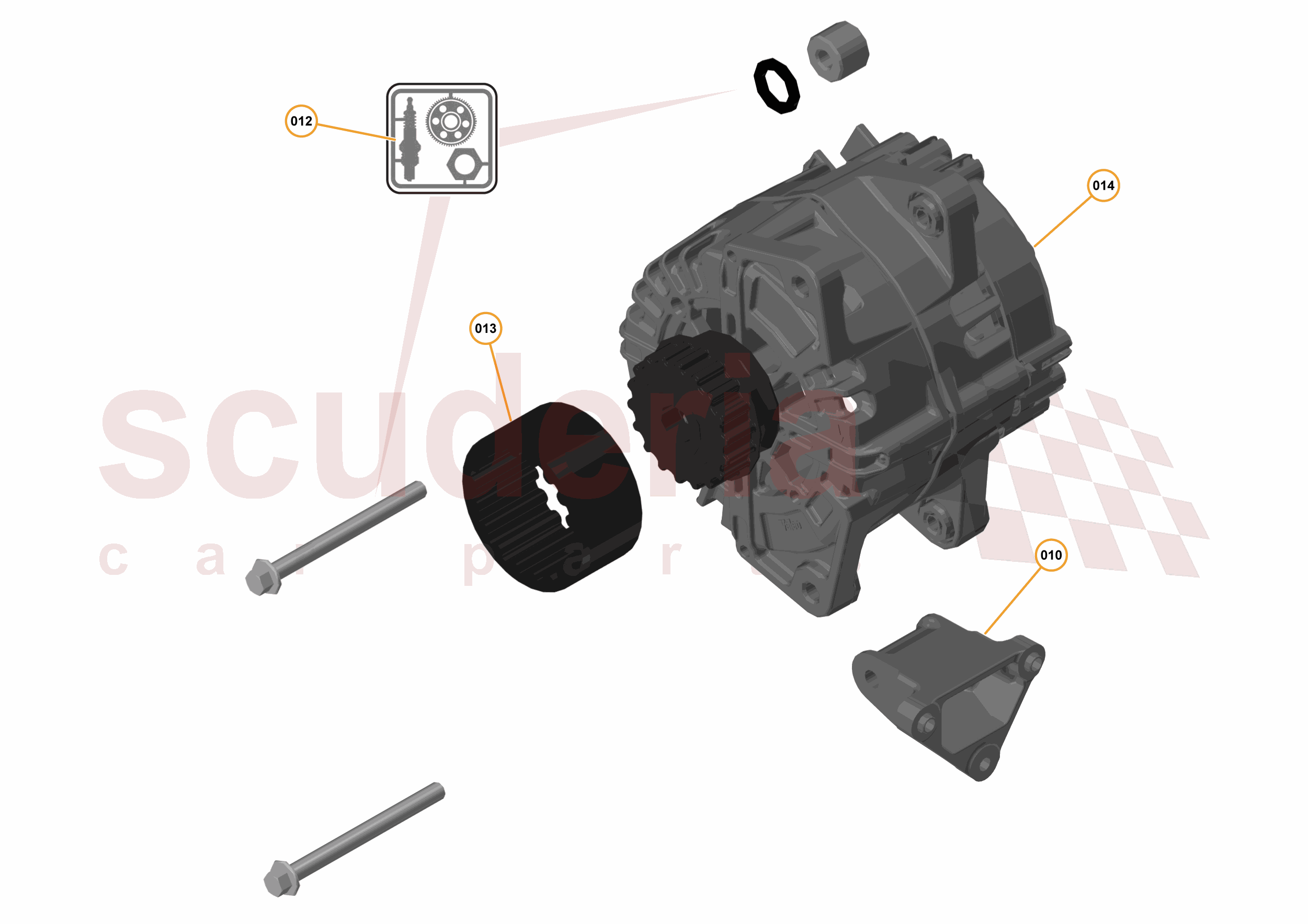 16 - F1 - POWER UNIT - 16.1 - 01 - POWER UNIT - ALTERNATOR of McLaren McLaren McLaren 675LT Spider