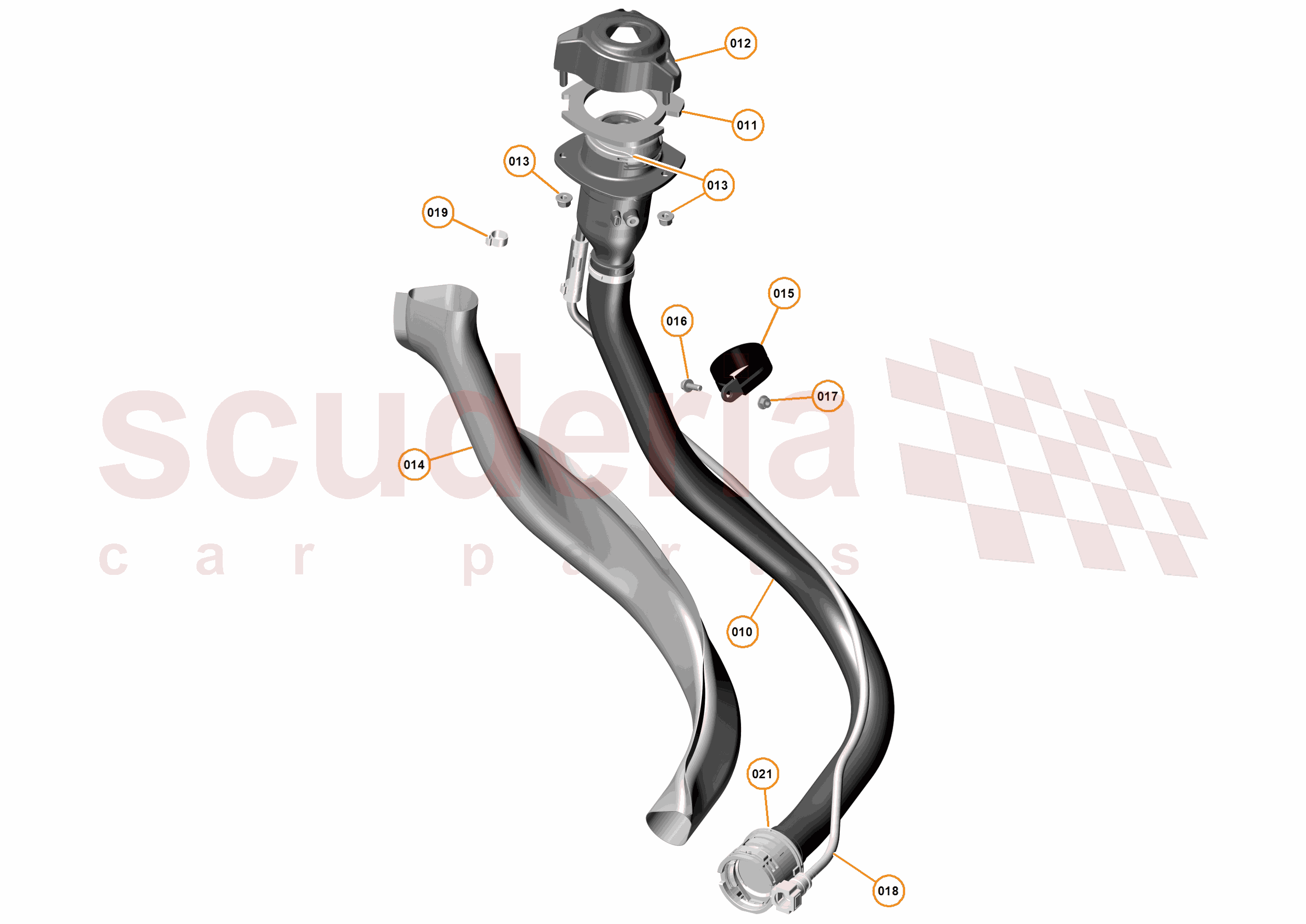26 - FUEL TANK - 26.3 - FUEL FILLER NECK of McLaren McLaren Ultimate Series McLaren P1 Coupe