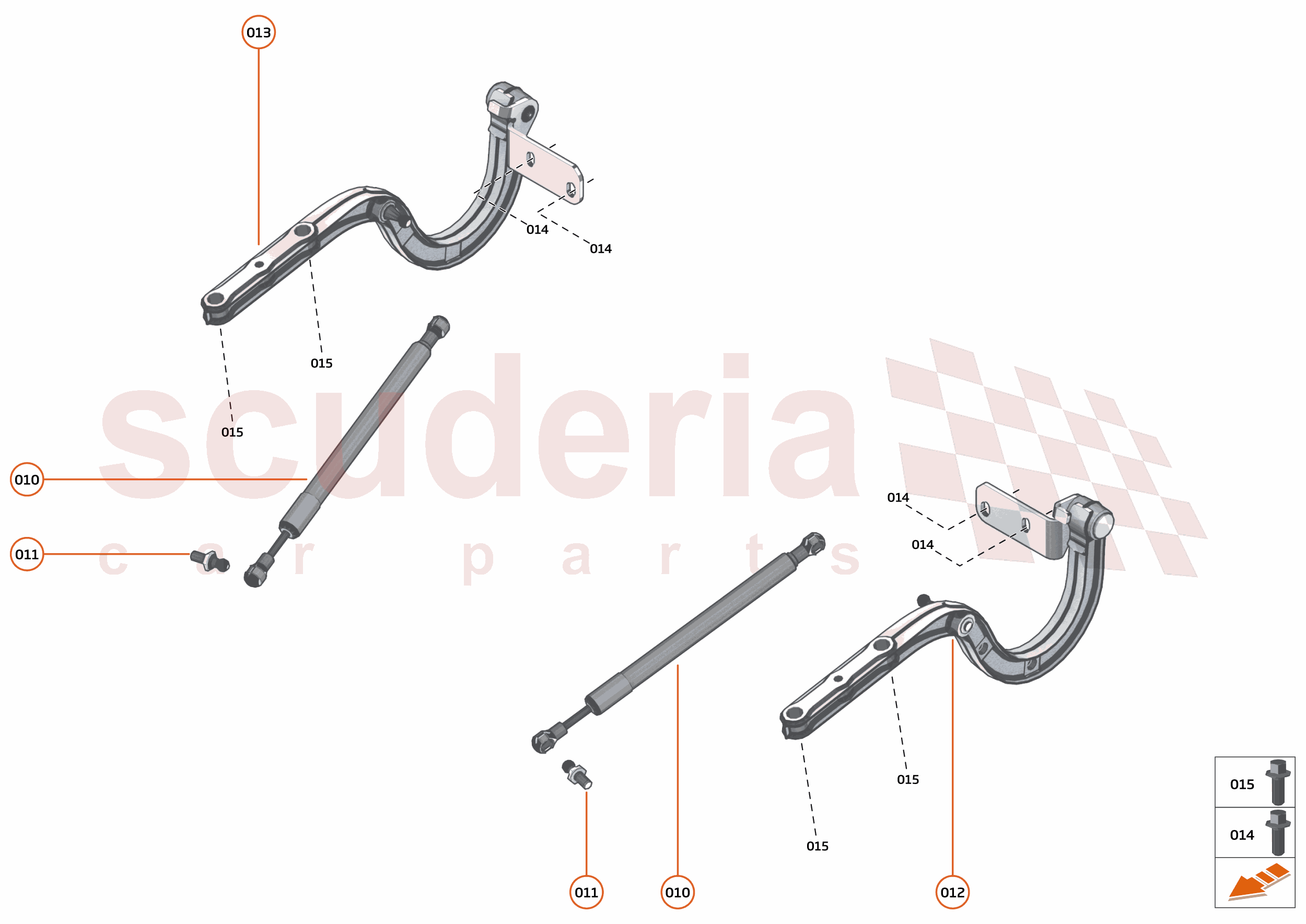 7 - CLOSURES - 7.2 - BONNET HINGE of McLaren McLaren McLaren 720S Spider