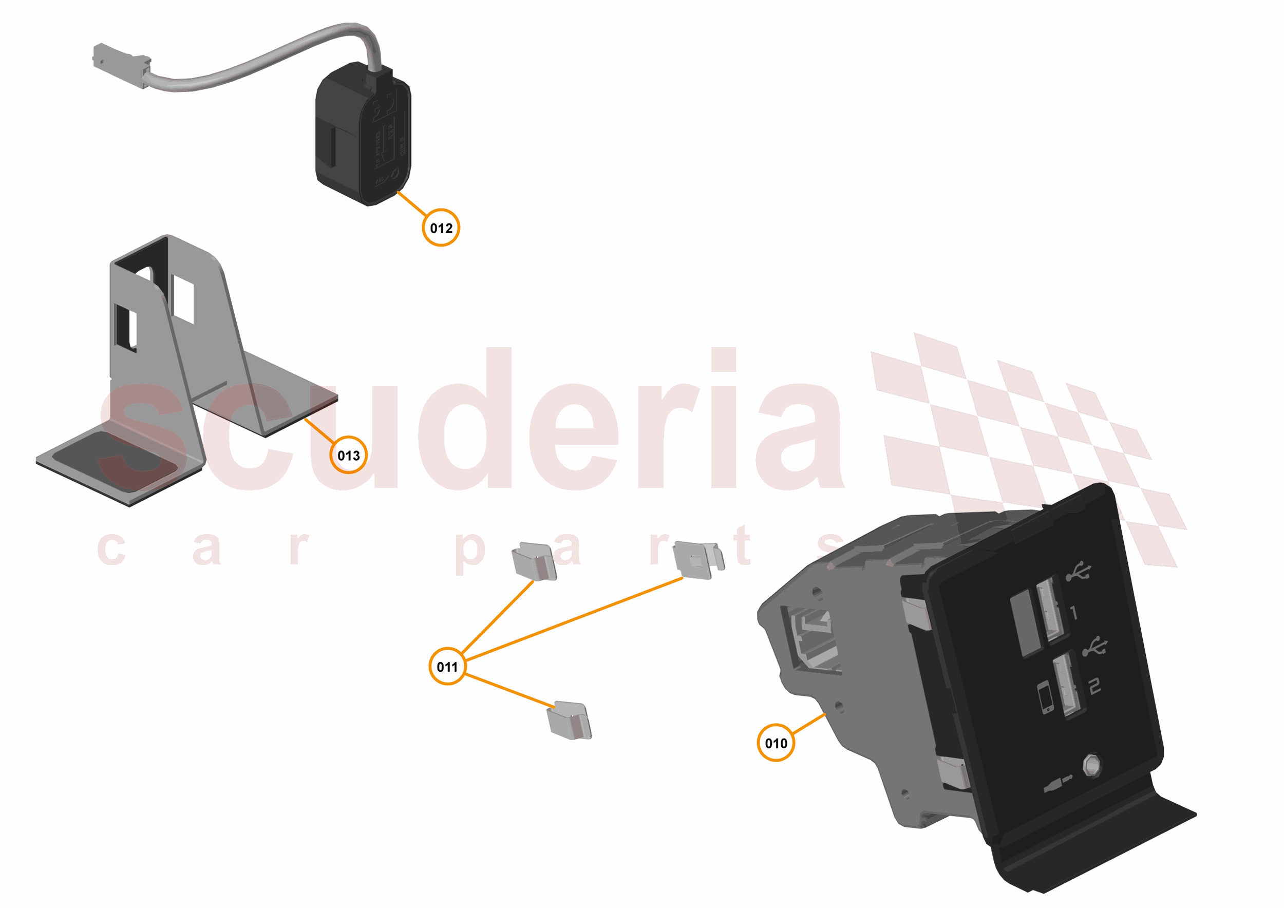48 - INFOTAINMENT - 48.7 - INFOTAINMENT EXTERNAL INTERFACE of McLaren McLaren McLaren 720S Coupe