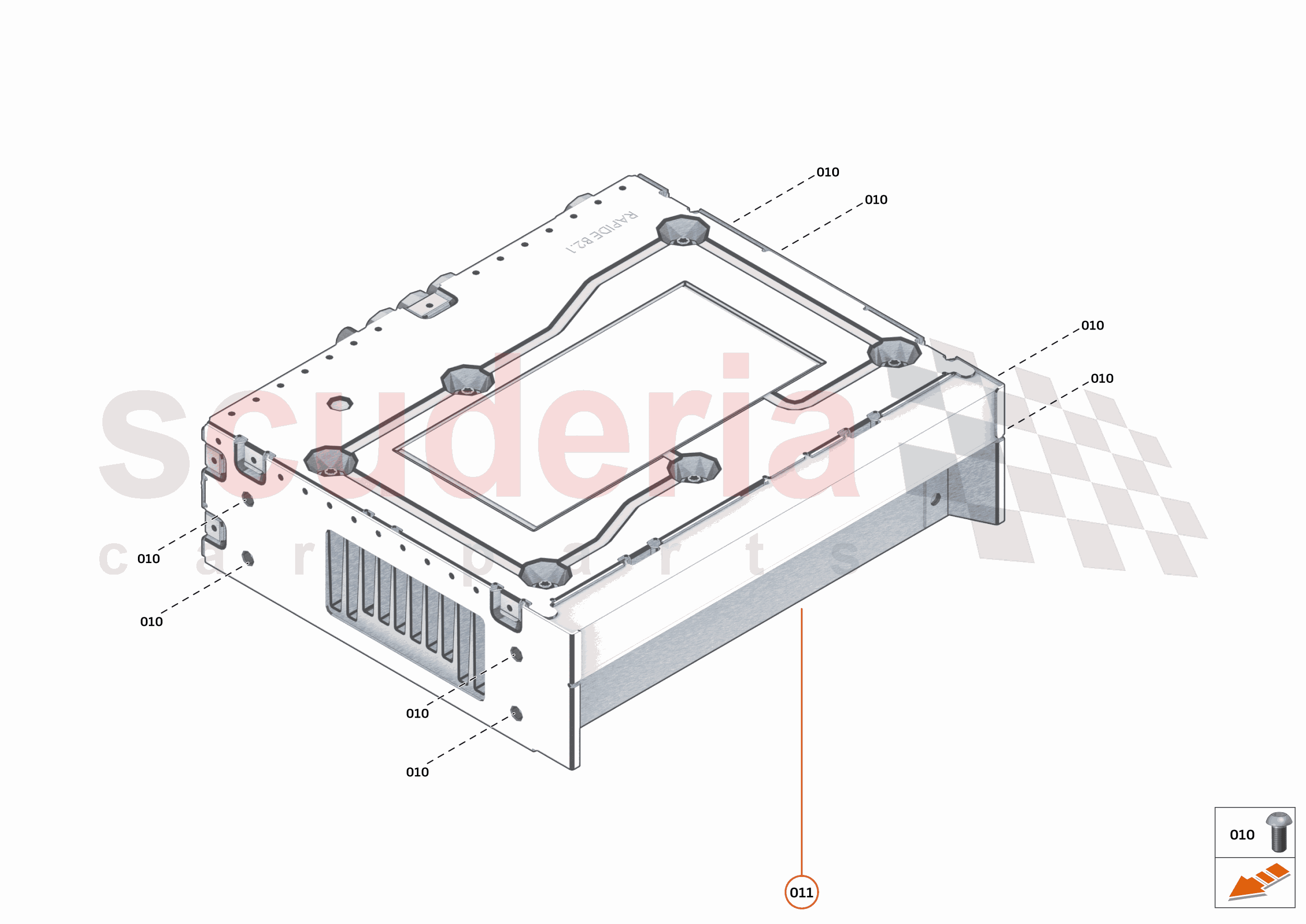 40 - INFOTAINMENT - 40.3 - ADI ECU SYSTEM of McLaren McLaren Ultimate Series McLaren Elva