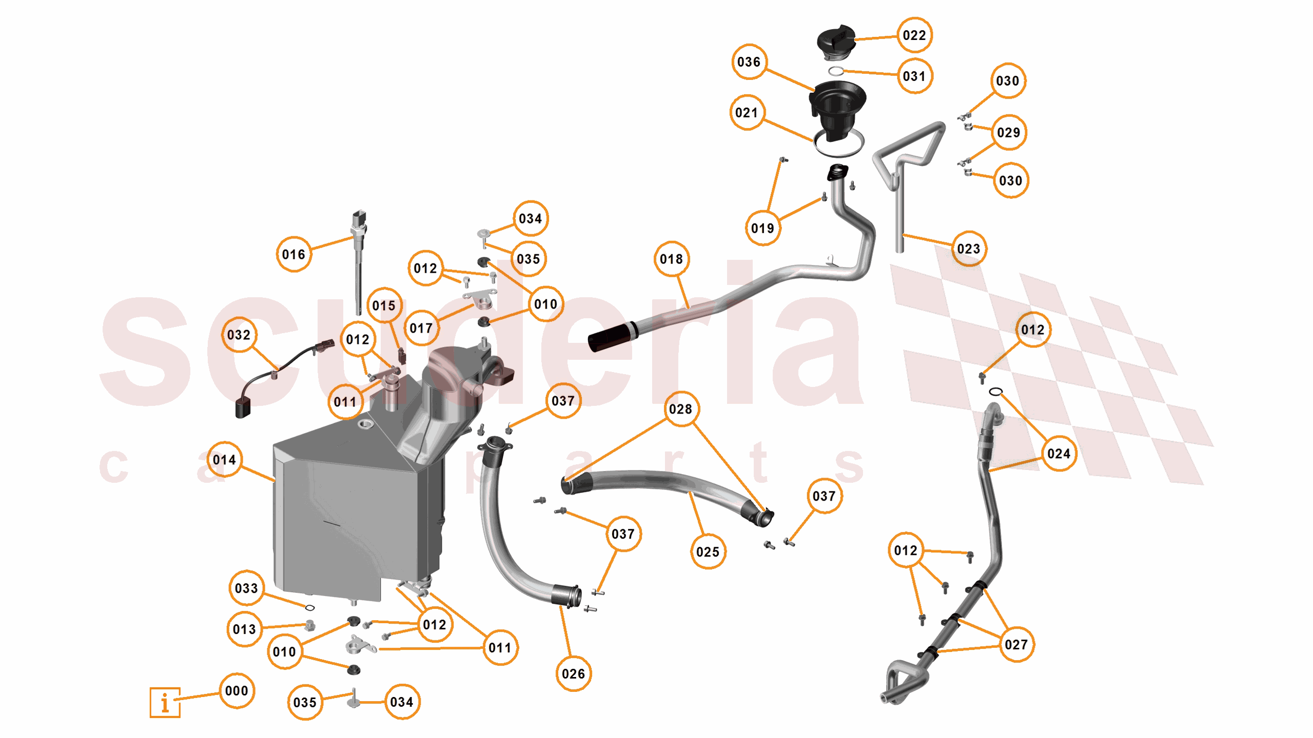 17 - F2 - OIL SYSTEM - ENGINE - 17.1 - 01 - OIL SYSTEM - ENGINE of McLaren McLaren McLaren 12C Spider