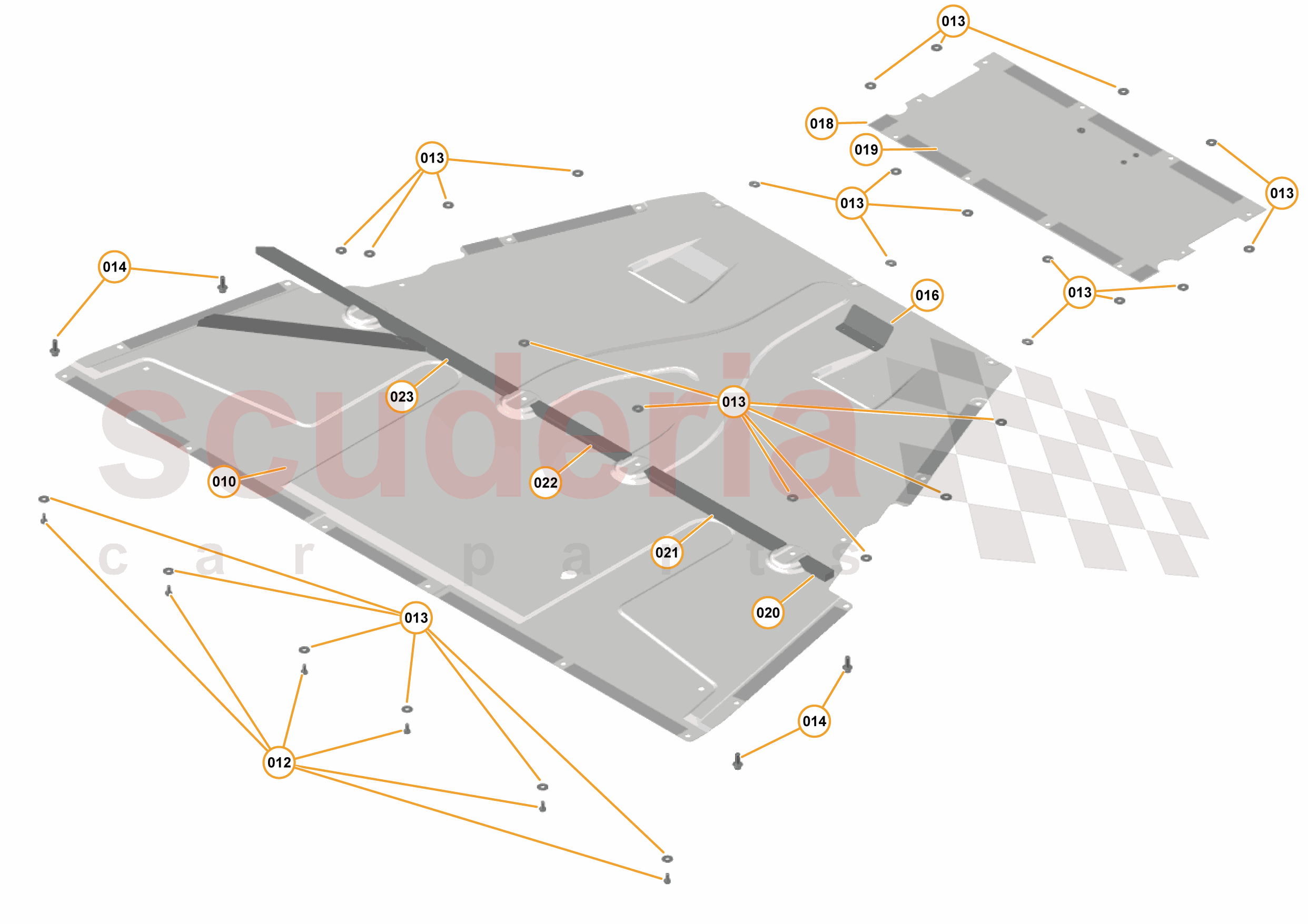 4 - FLOORS - 4.2 - REAR STRUCTURAL FLOORS of McLaren McLaren McLaren 570S Spider