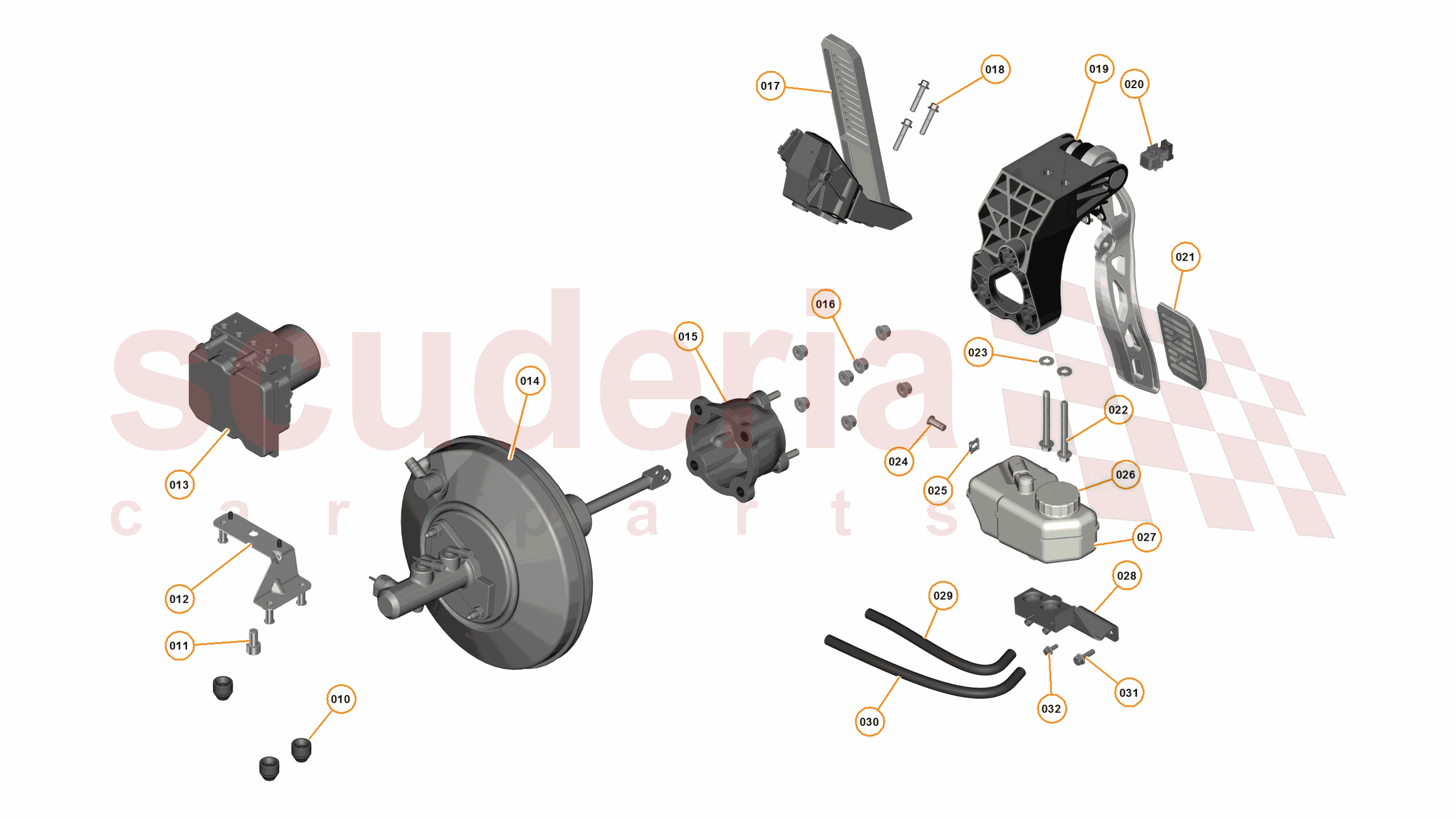 11 - C3 - PEDAL ASSEMBLY - 11.1 - 01 - PEDAL ASSEMBLY of McLaren McLaren McLaren 12C Coupe