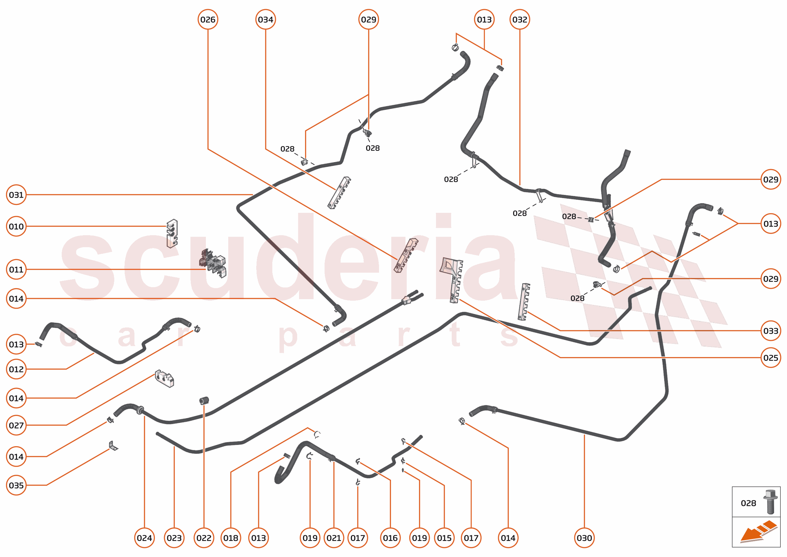 31 - COOLING SYSTEM - 31.4 - LOW TEMPERATURE CIRCUIT & PIPES of McLaren McLaren Ultimate Series McLaren Senna GTR