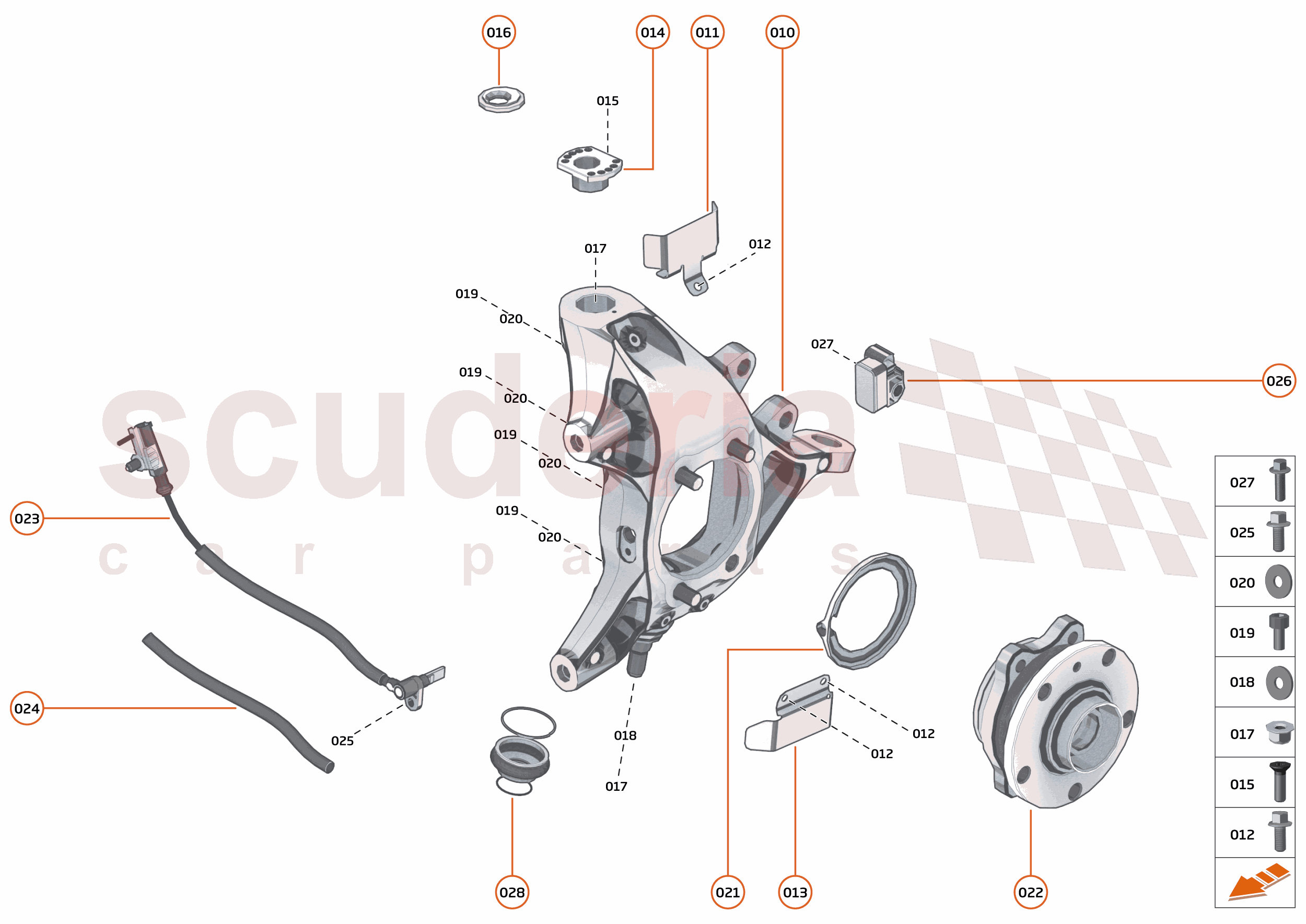 18 - SUSPENSION - REAR - 18.2 - UPRIGHTS REAR of McLaren McLaren McLaren 720S Spider