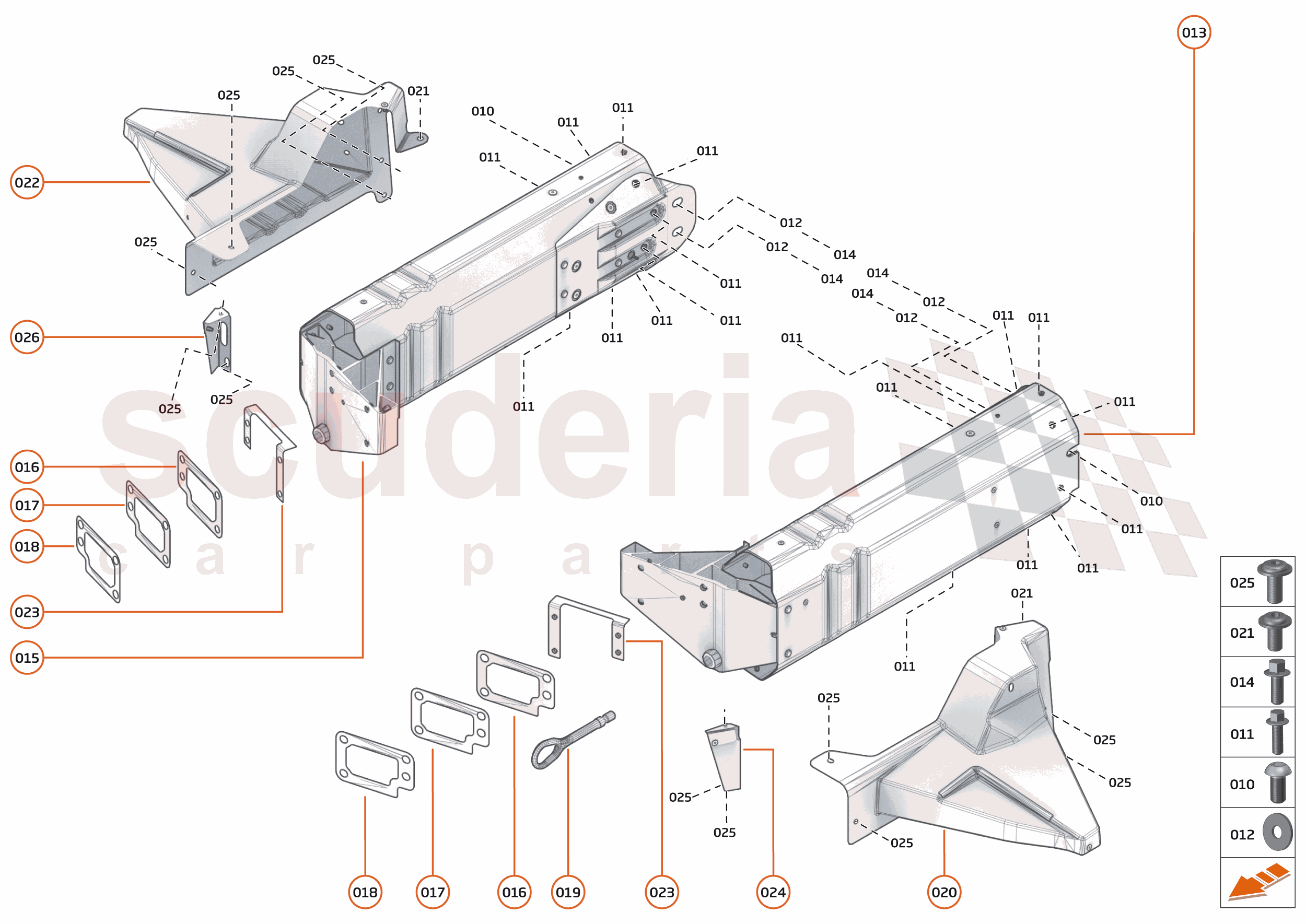 1 - FRONT STRUCTURES - 1.1 - FRONT CRASH STRUCTURE of McLaren McLaren Ultimate Series McLaren Senna