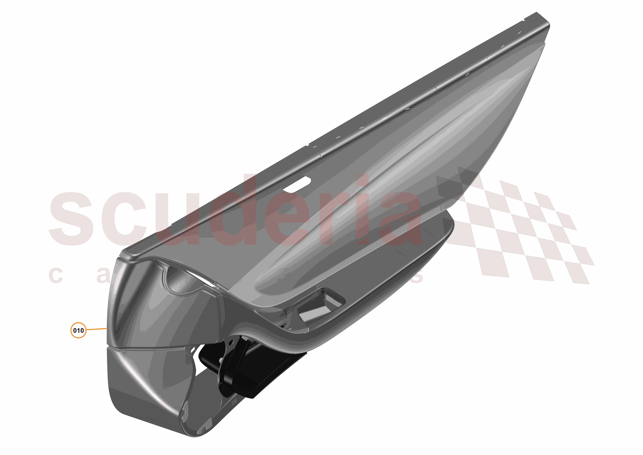 33 - N7 - DOOR CASINGS - 33.3 - 01 - DOOR CASINGS - LEATHER & INSERT of McLaren McLaren McLaren 675LT Spider