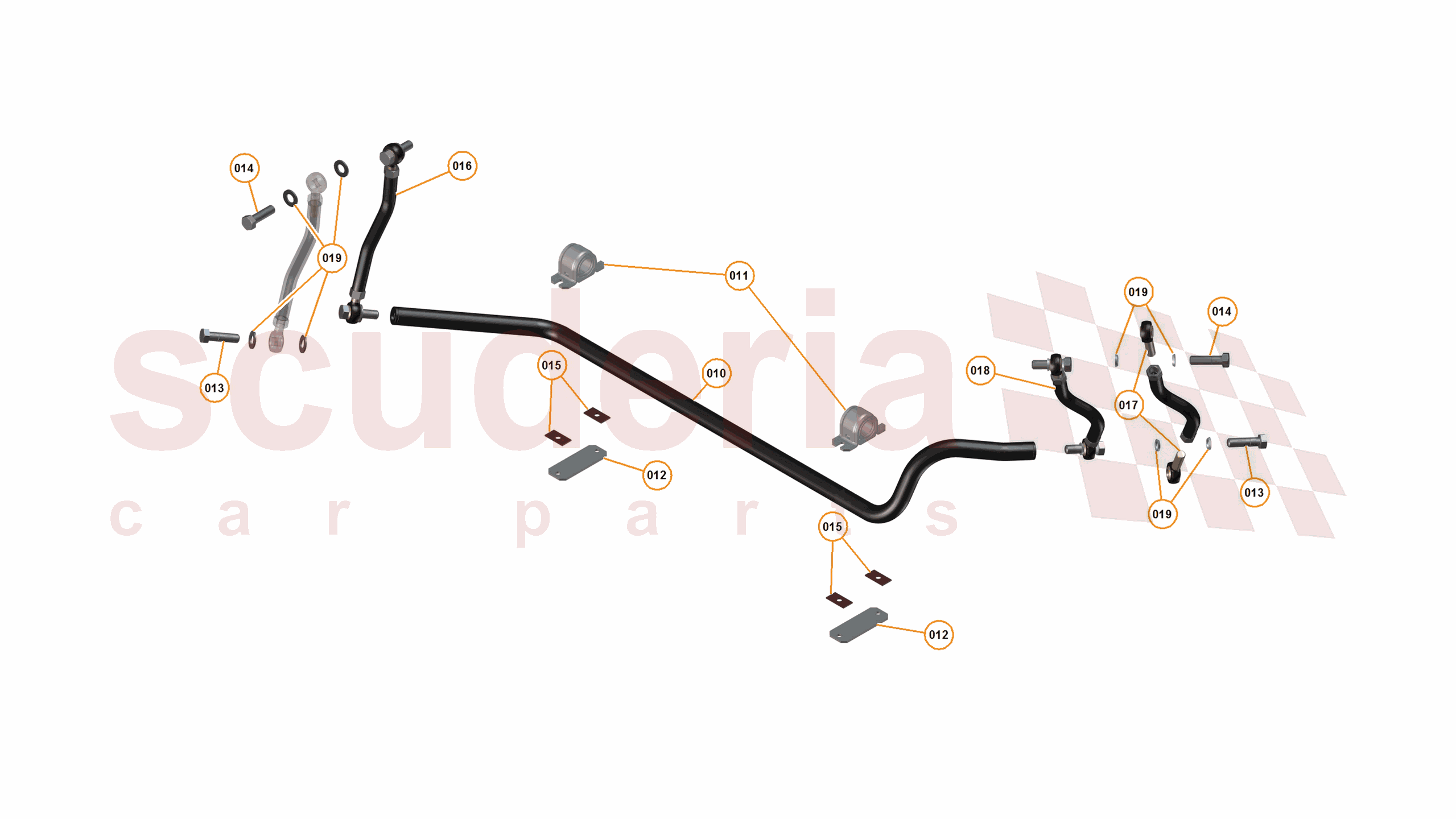 7 - B2 - REAR SUSPENSION - 7.4 - 08 - Z BAR of McLaren McLaren McLaren 625C Coupe