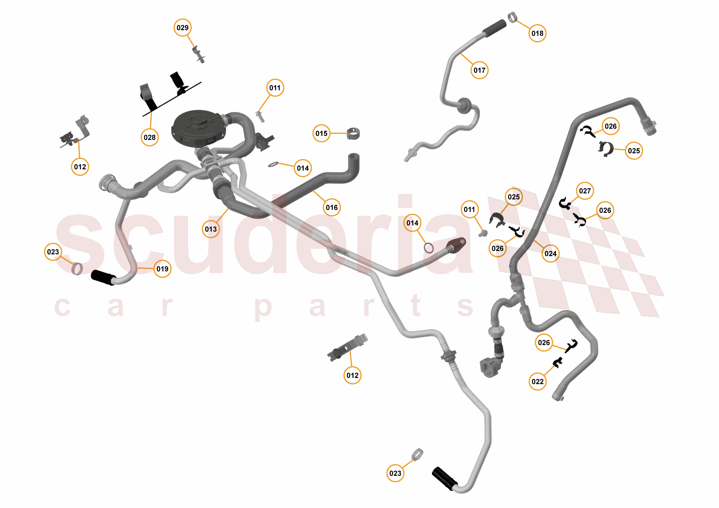 16 - F1 - POWER UNIT - 16.13 - 01 - POWER UNIT - BREATHER ASSEMBLY of McLaren McLaren McLaren 675LT Spider