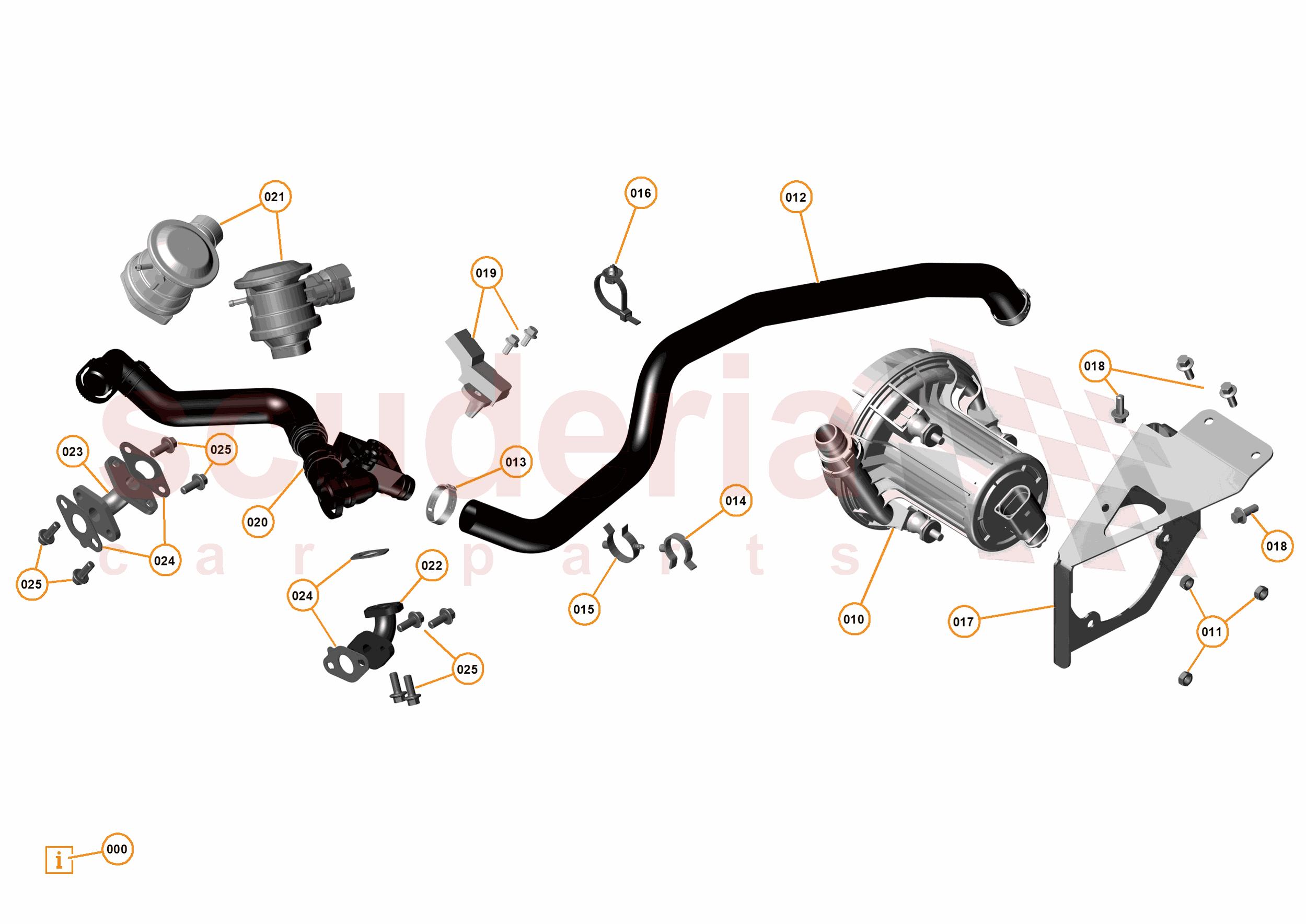 32 - ENGINE - 32.12 - SECONDARY AIR SYSTEM of McLaren McLaren Ultimate Series McLaren P1 Coupe