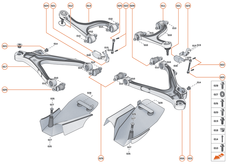 17 - SUSPENSION - 17.6 - TRANSVERSE LINKS REAR of McLaren McLaren Ultimate Series McLaren Speedtail