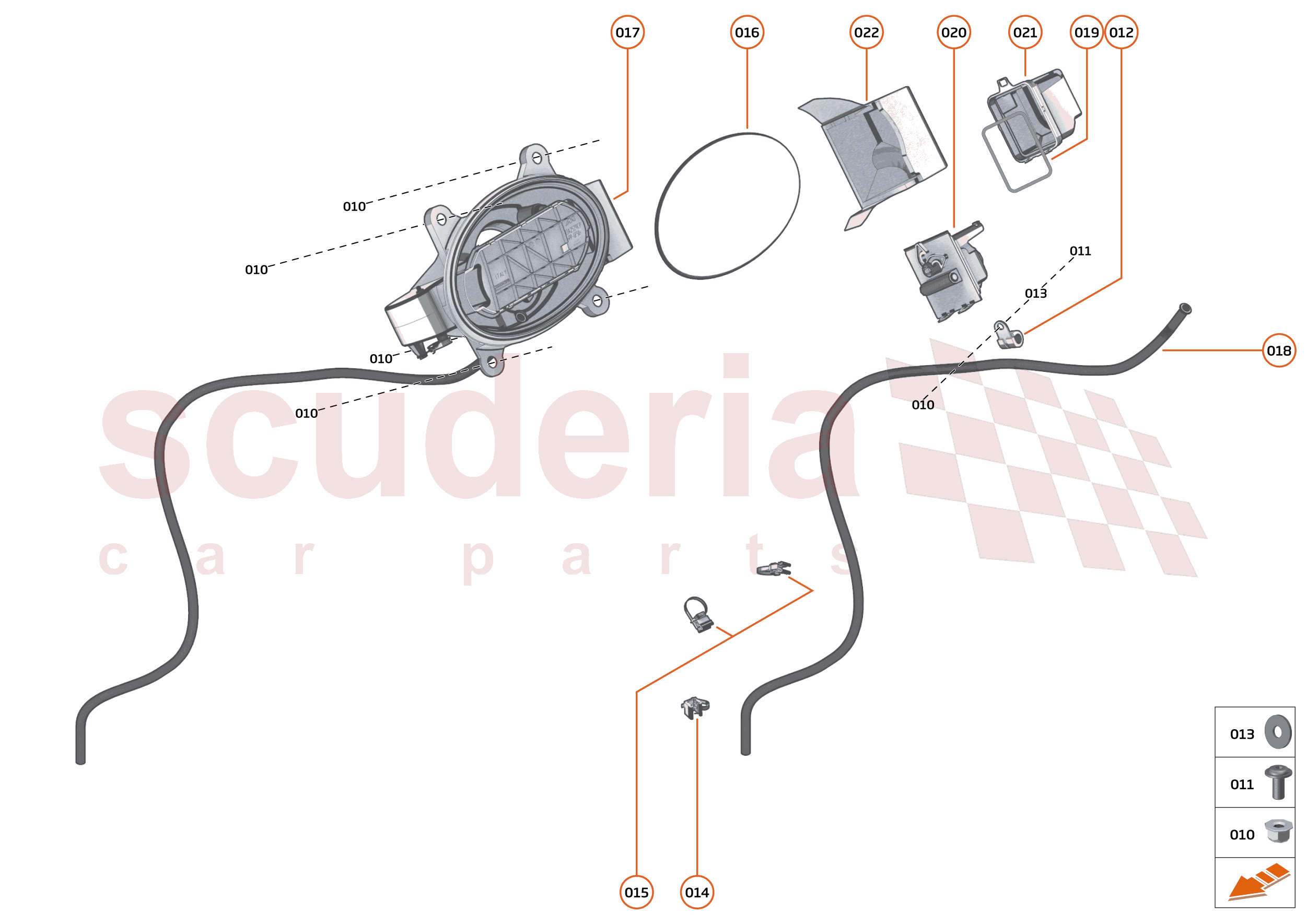 10 - EXTERIOR ORNAMENTATION - 10.3 - FILLER BOWLS AND COVERS of McLaren McLaren McLaren 600LT Spider
