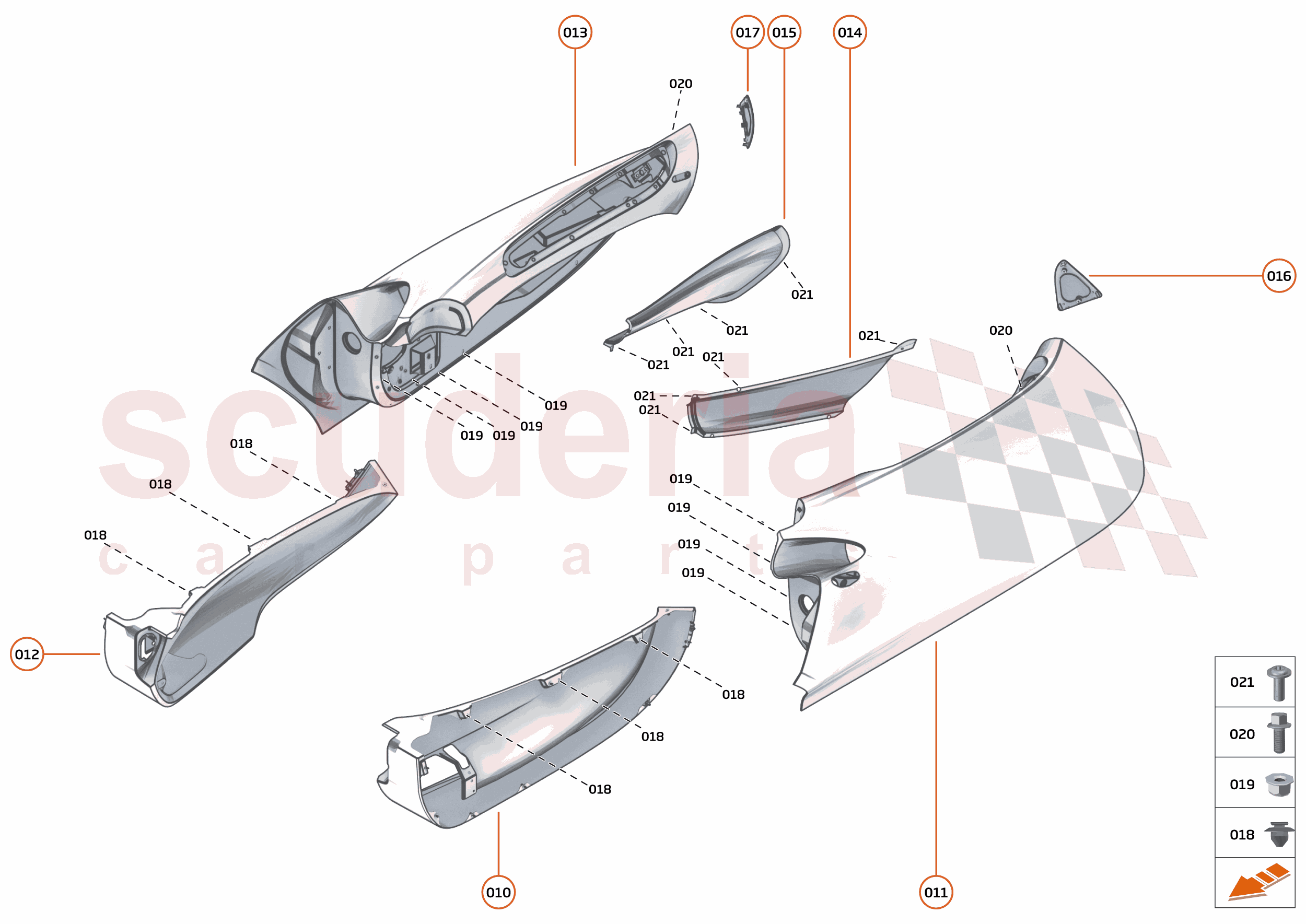 7 - CLOSURES - 7.1 - DOORS STRUCTURE of McLaren McLaren Ultimate Series McLaren Elva