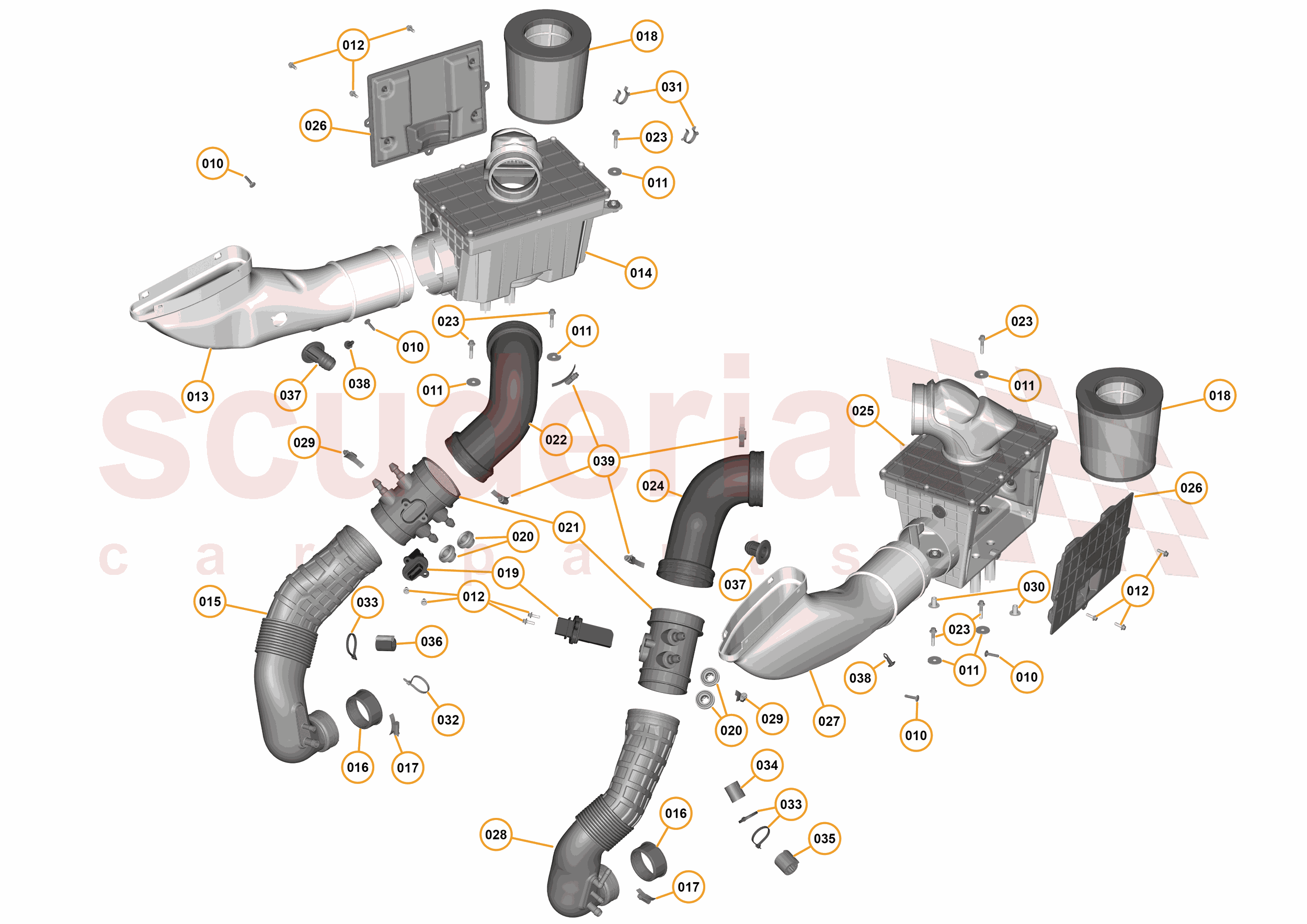16 - F1 - POWER UNIT - 16.17 - 02 - AIR INTAKE SYSTEM of McLaren McLaren McLaren 675LT Spider