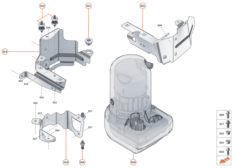 20 - STEERING - 20.2 - STEERING PUMP of McLaren McLaren Ultimate Series McLaren Senna