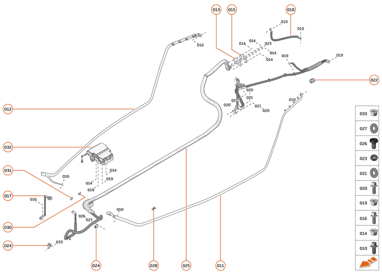 37 - WIRING HARNESS - 37.1 - POWER AND GROUND DISTRIBUTION of McLaren McLaren Ultimate Series McLaren Senna