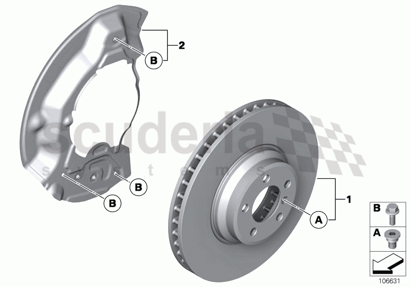 FRONT BRAKE-BRAKE DISC of Rolls Royce Rolls Royce Phantom Drophead Coupe