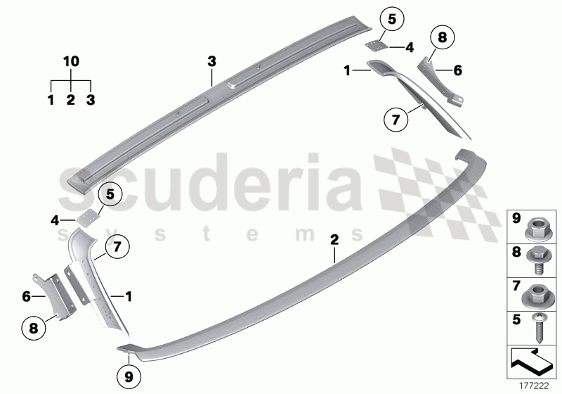 Panel, rear window of Rolls Royce Rolls Royce Phantom Coupe