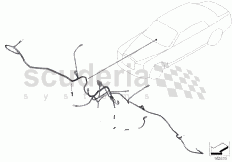 Wiring harness, instrument panel of Rolls Royce Rolls Royce Phantom Coupe