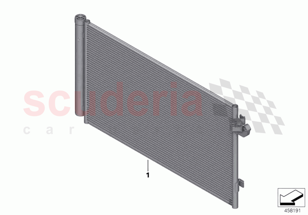 Condenser air conditioning of Rolls Royce Rolls Royce Cullinan RR31(2017-2023)