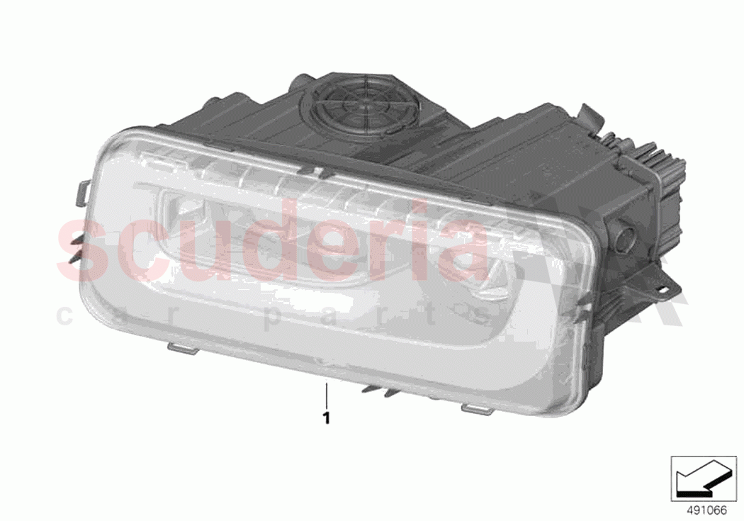 Headlight of Rolls Royce Rolls Royce Cullinan RR31(2017-2023)