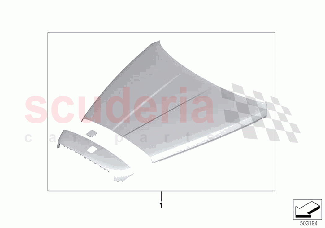 Retrofit Silver Satin Bonnet of Rolls Royce Rolls Royce Cullinan RR31(2017-2023)