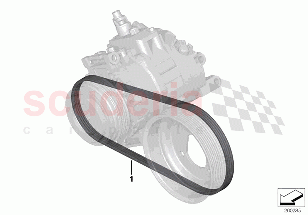 Belt Drive Climate Compressor of Rolls Royce Rolls Royce Dawn RR6(2017-2023)