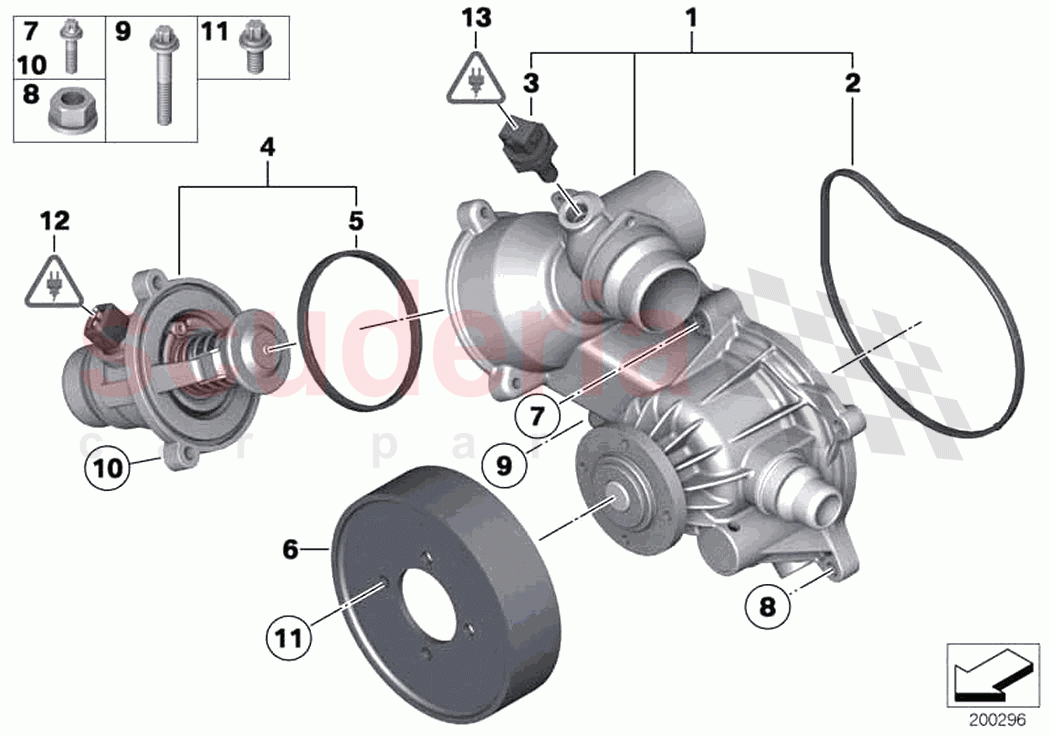 Waterpump Thermostat of Rolls Royce Rolls Royce Dawn RR6(2017-2023)